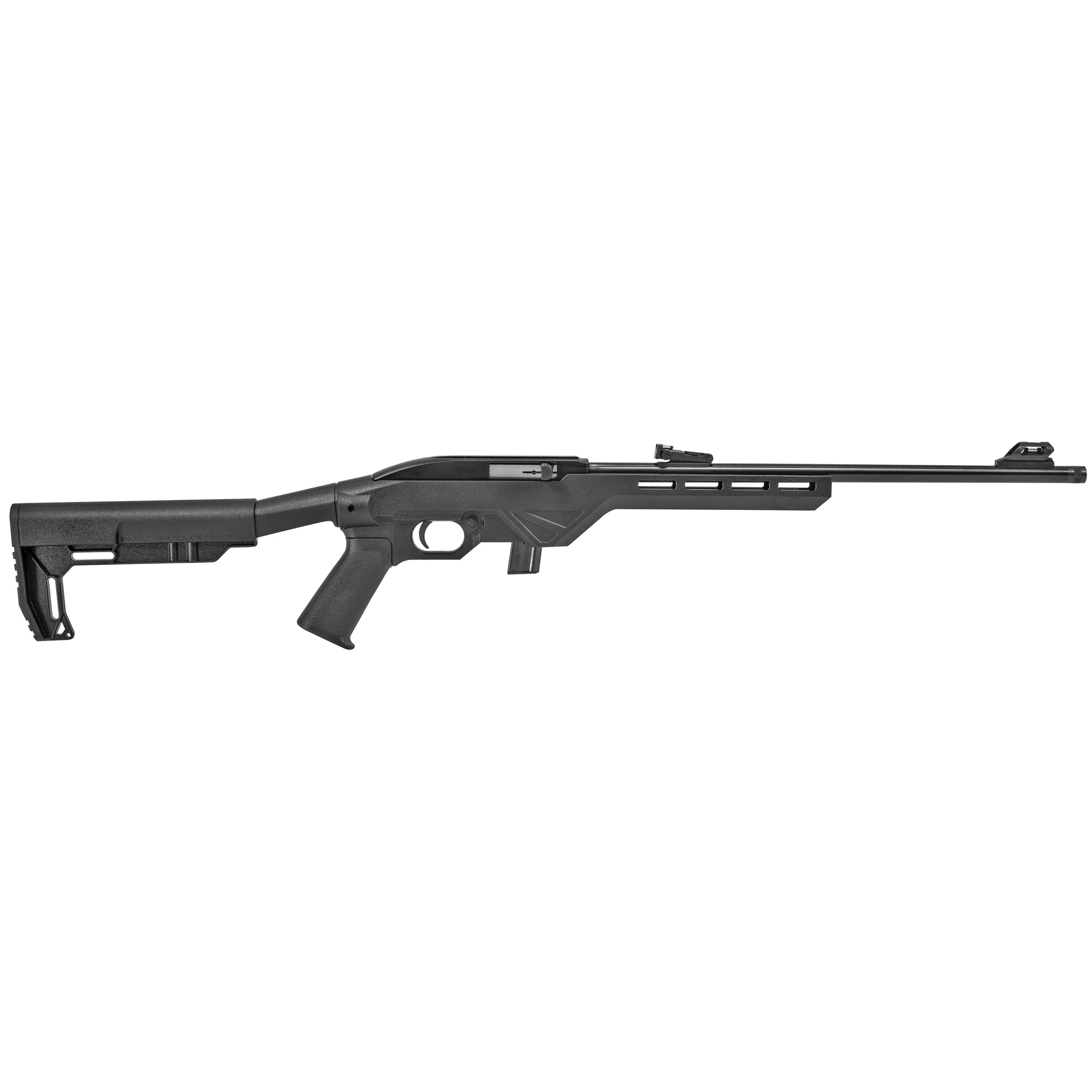 Citadel TRAKR Rifle 18″ 22 LR 10rd Fiber Optic Front Sight – Black