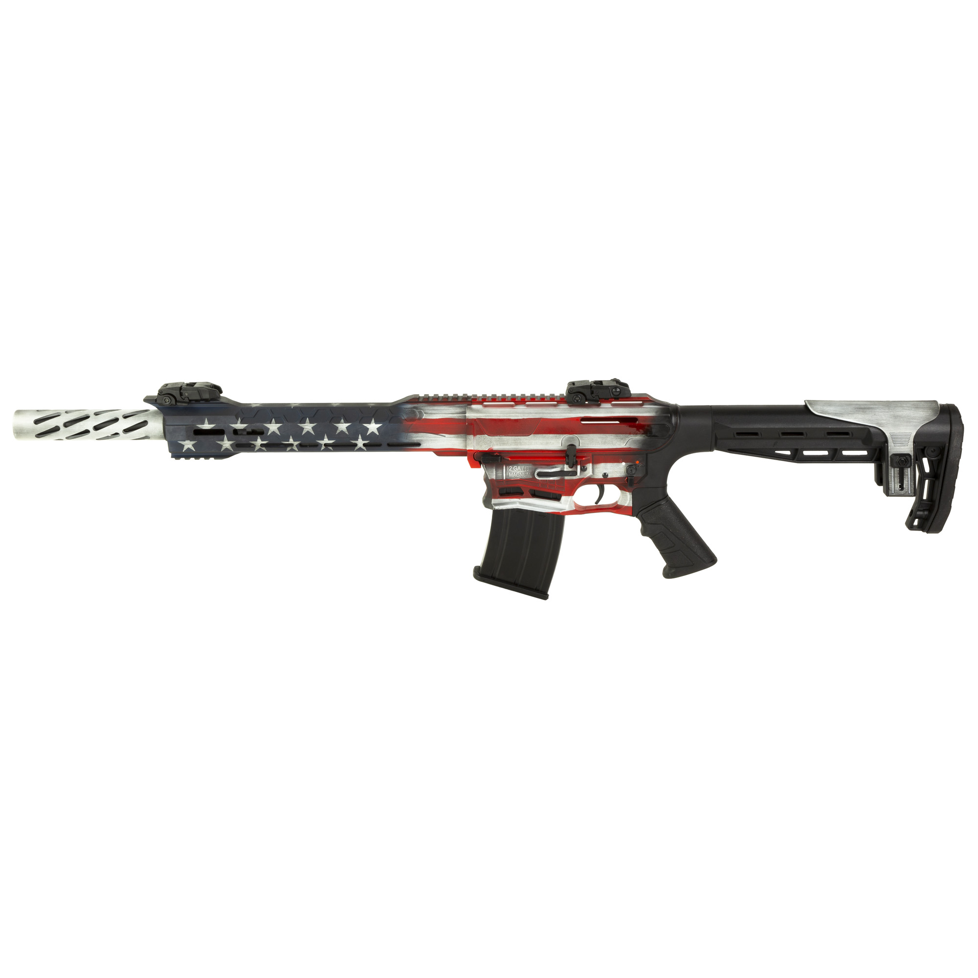 Citadel BOSS-25 18.75″ 12 Gauge 3″ 5rd – Red, White, Blue