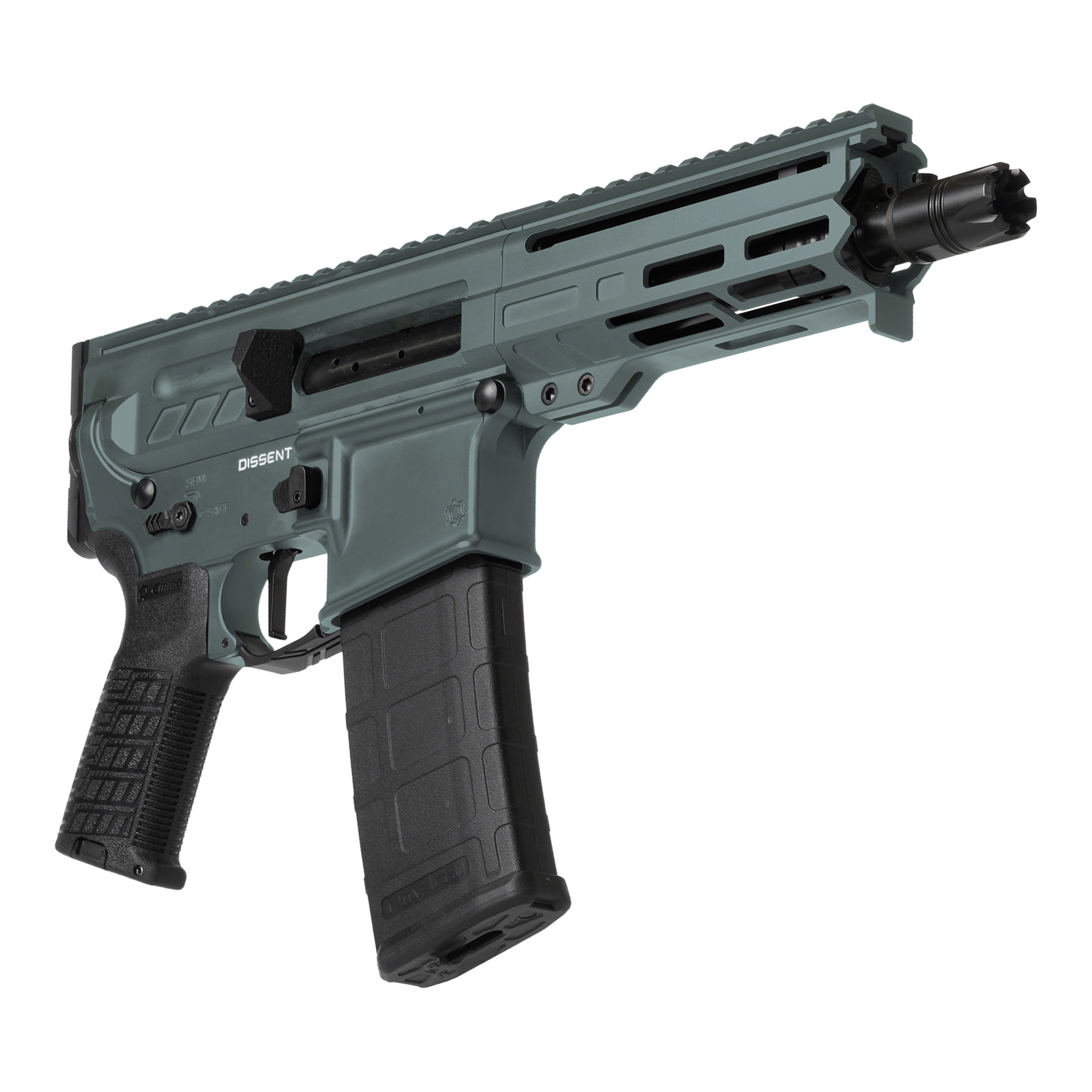 CMMG Dissent MK4 6.5″ 300 Blackout 30rd – Charcoal Green