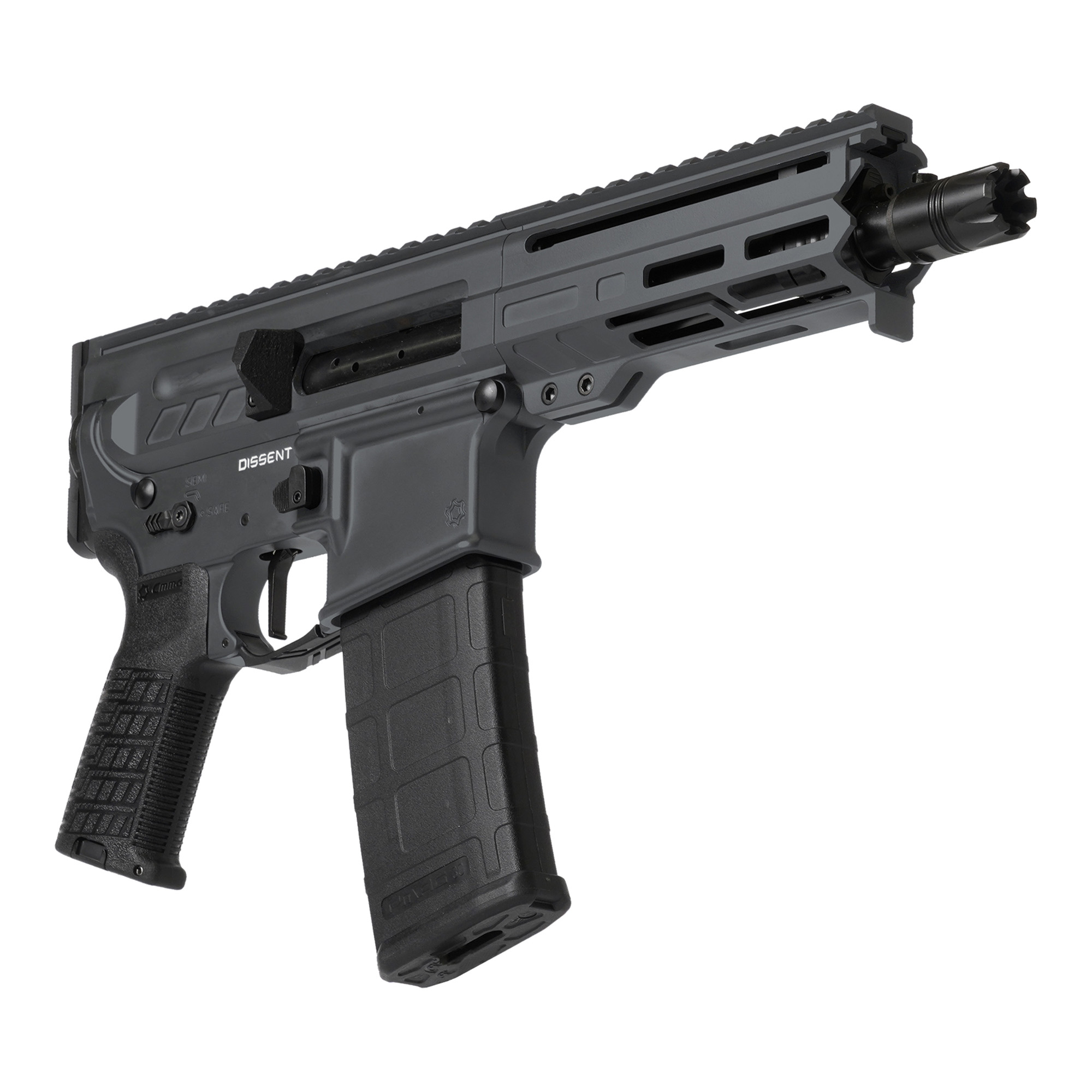 CMMG Dissent MK4 6.5″ 300 Blackout 30rd – Sniper Gray