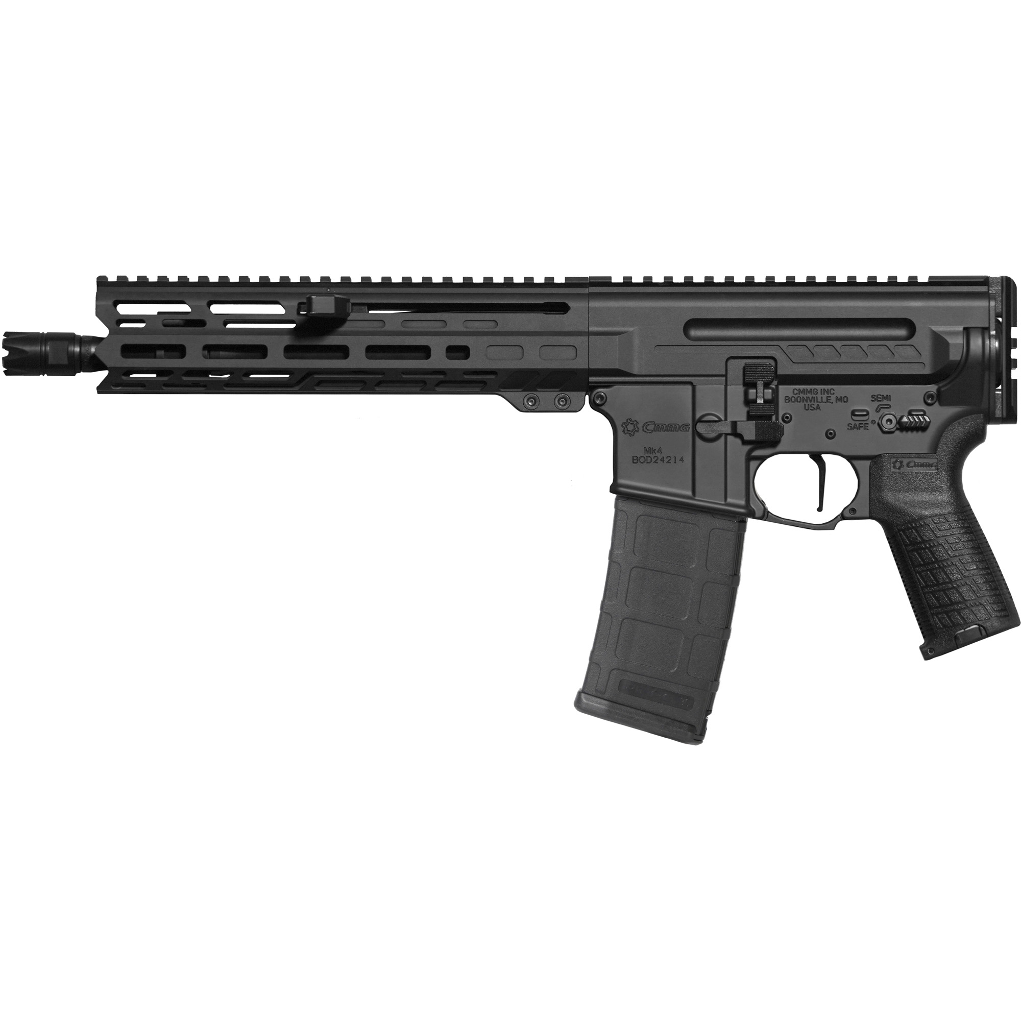 CMMG MK4 DISSENT AR 10.5″ 300 Blackout 30rd – Black