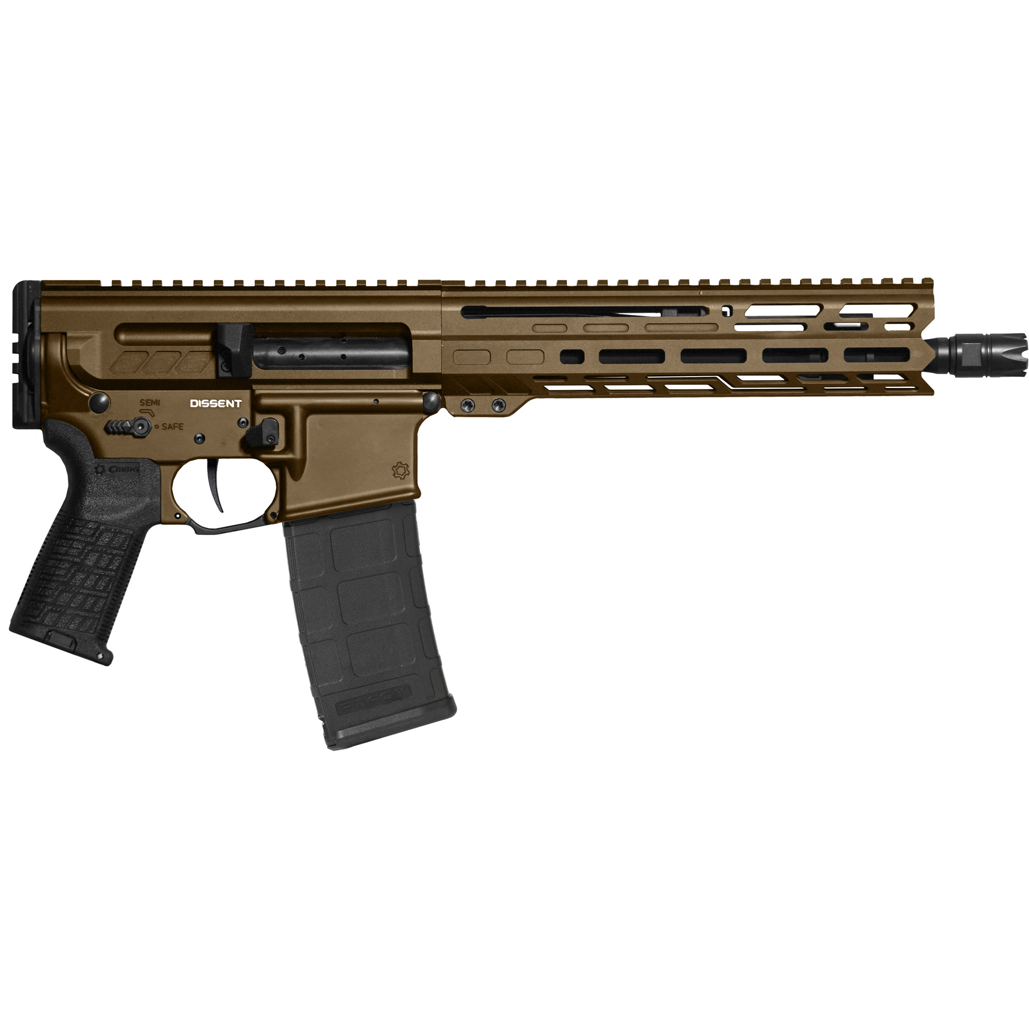 CMMG Dissent MK4 AR 10.5″ 300 Blackout 30rd – Bronze