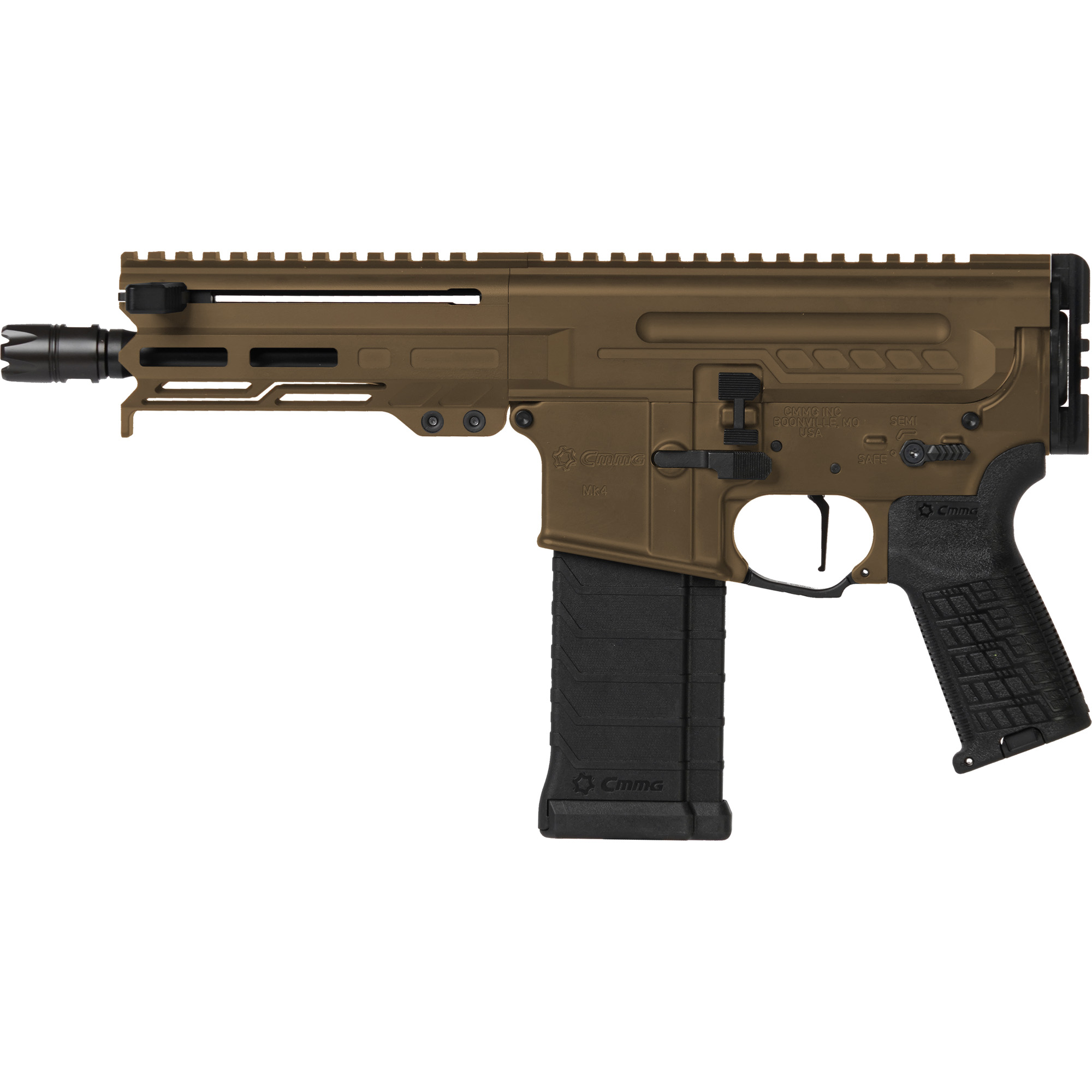 CMMG Dissent MK4 6.5″ 5.7X28mm 32rd – Midnight Bronze