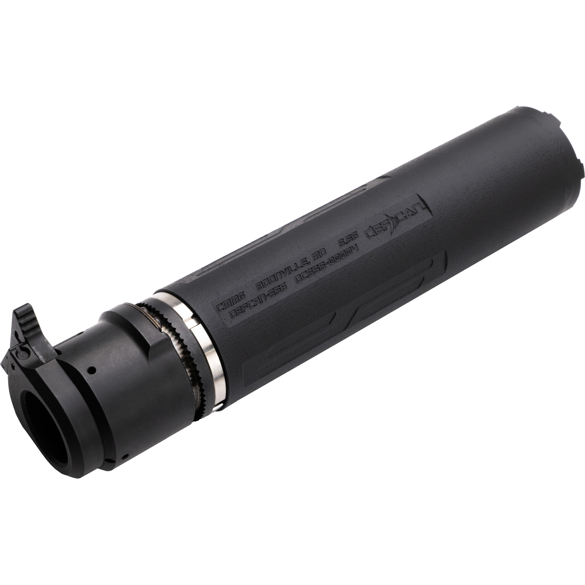 CMMG DEFCAN 556 Suppressor 5.56 NATO Inconel – Black