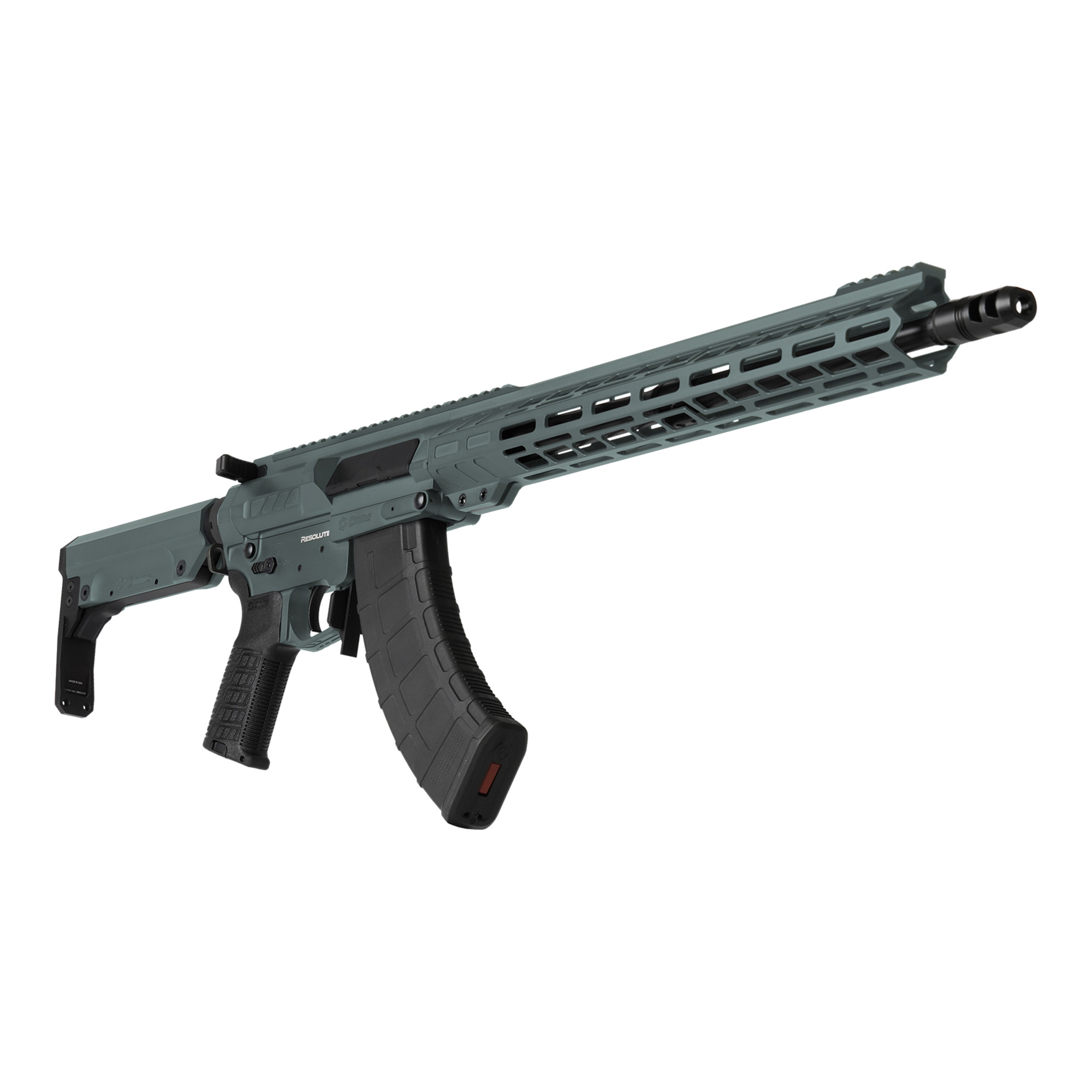 CMMG Resolute MK47 16.1″ 7.62×39 30rd – Charcoal Green