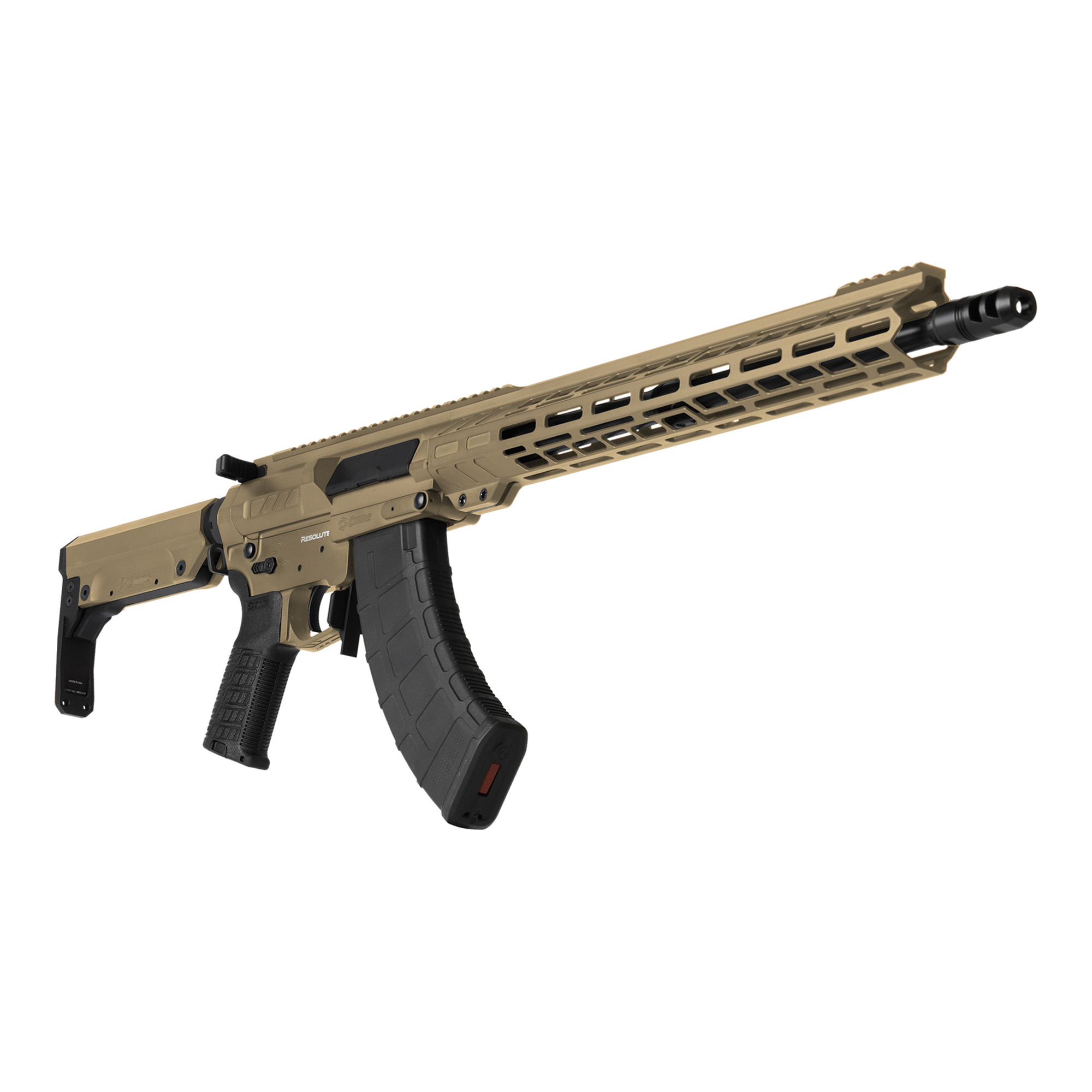 CMMG Resolute MK47 16.1″ 7.62×39 30rd – Coyote Tan