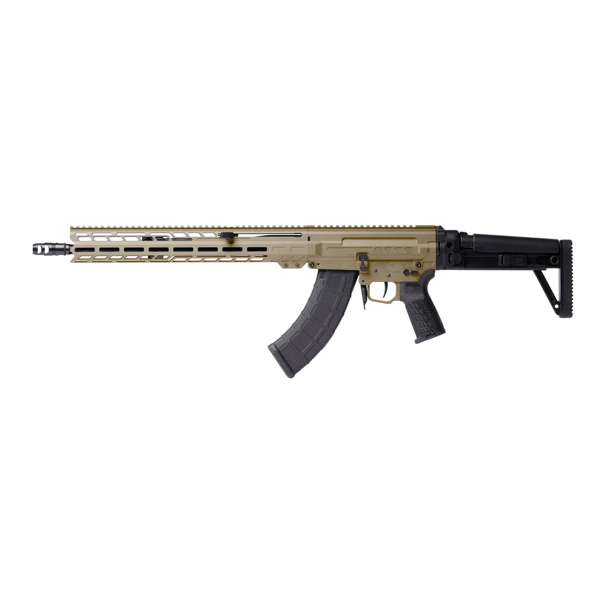 CMMG DISSENT MK47 16.1″ 7.62×39 30rd – Coyote Tan