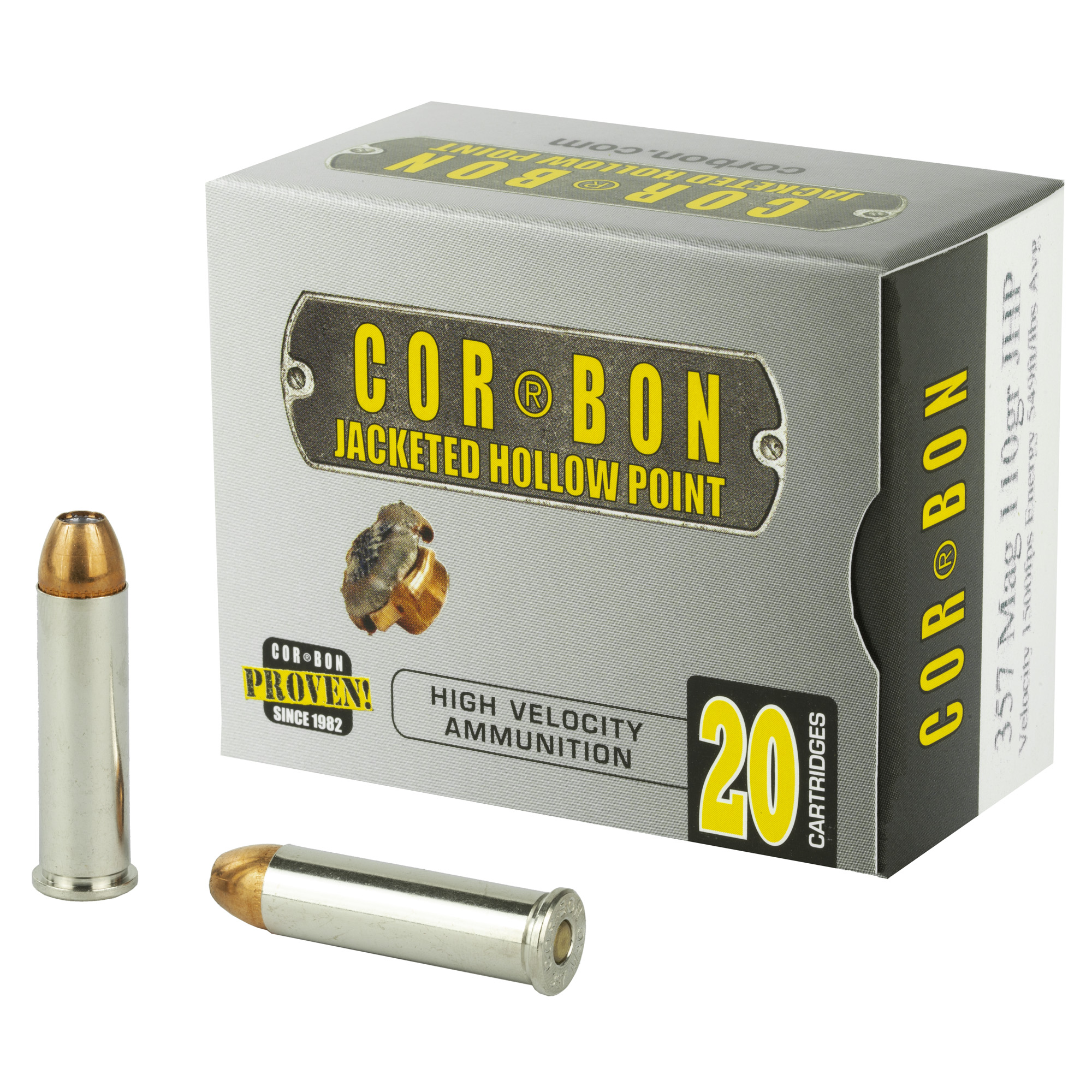 Corbon Self Defense 357 Magnum 110gr Jacketed Hollow Point – 20rd