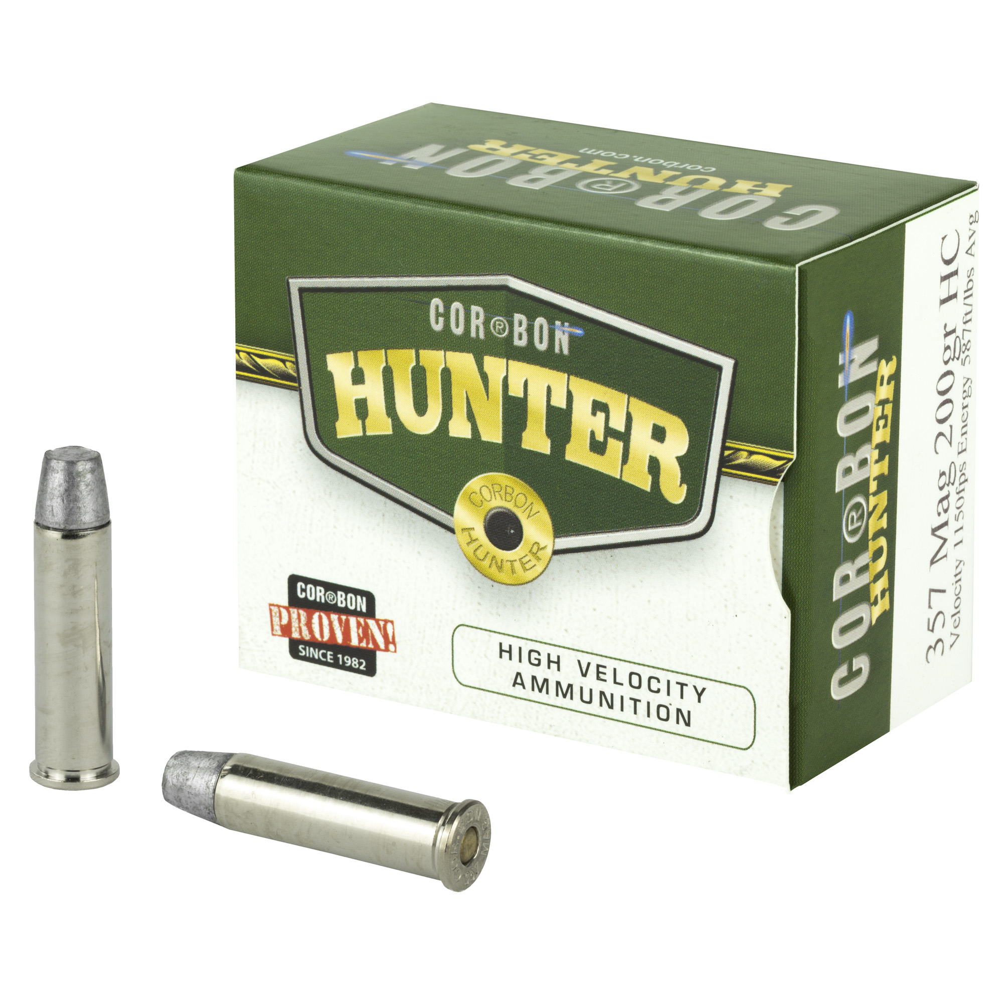 Corbon Hunting 357 Magnum 200gr Hard Cast – 20rd