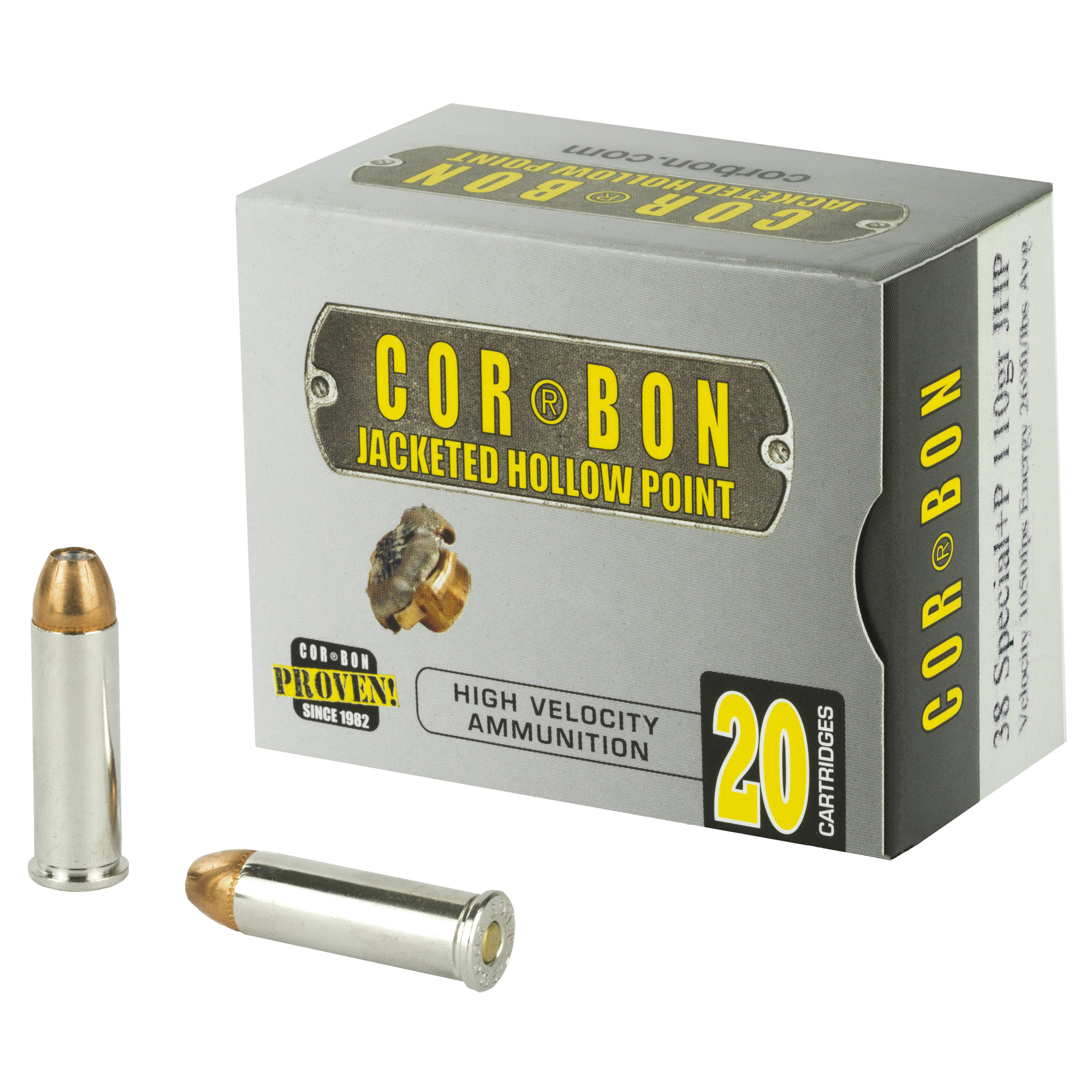 Corbon Self Defense 38 Special +P 110gr Jacketed Hollow Point – 20rd