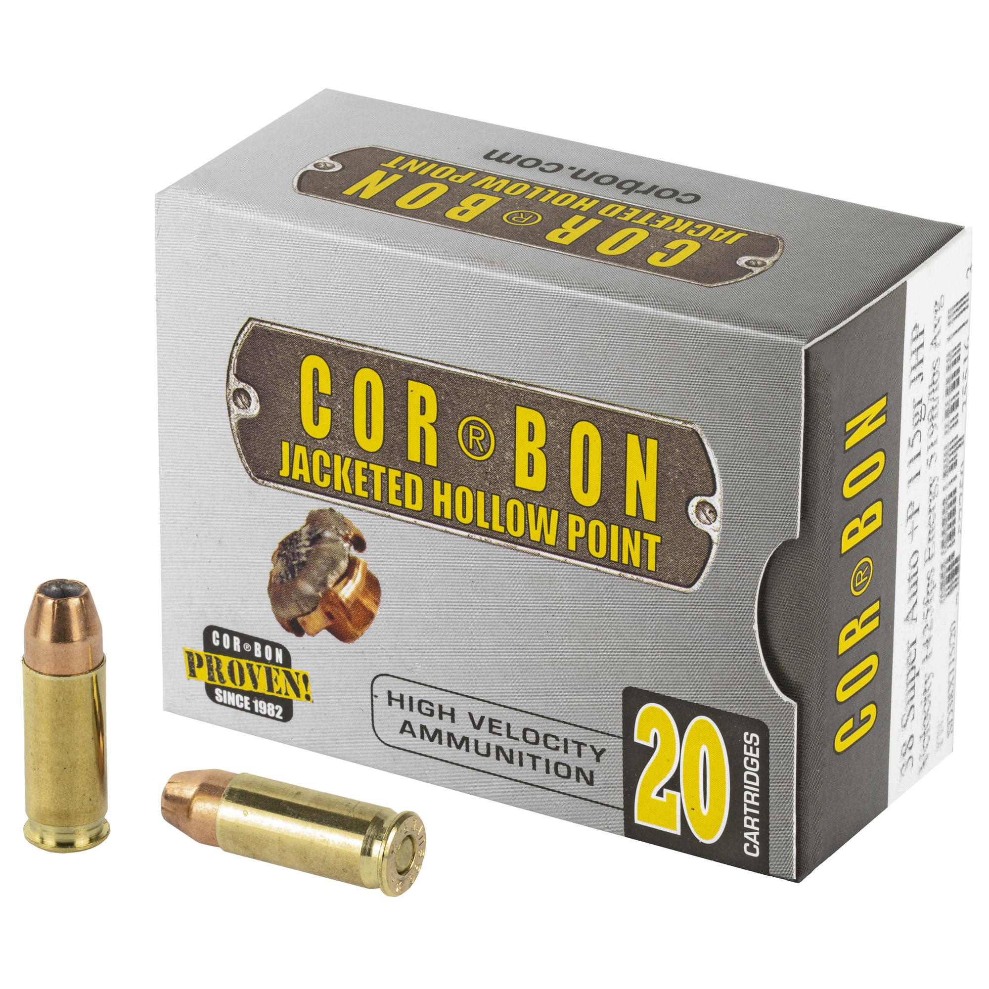 Corbon Self Defense 38 Super +P 115gr Jacketed Hollow Point – 20rd