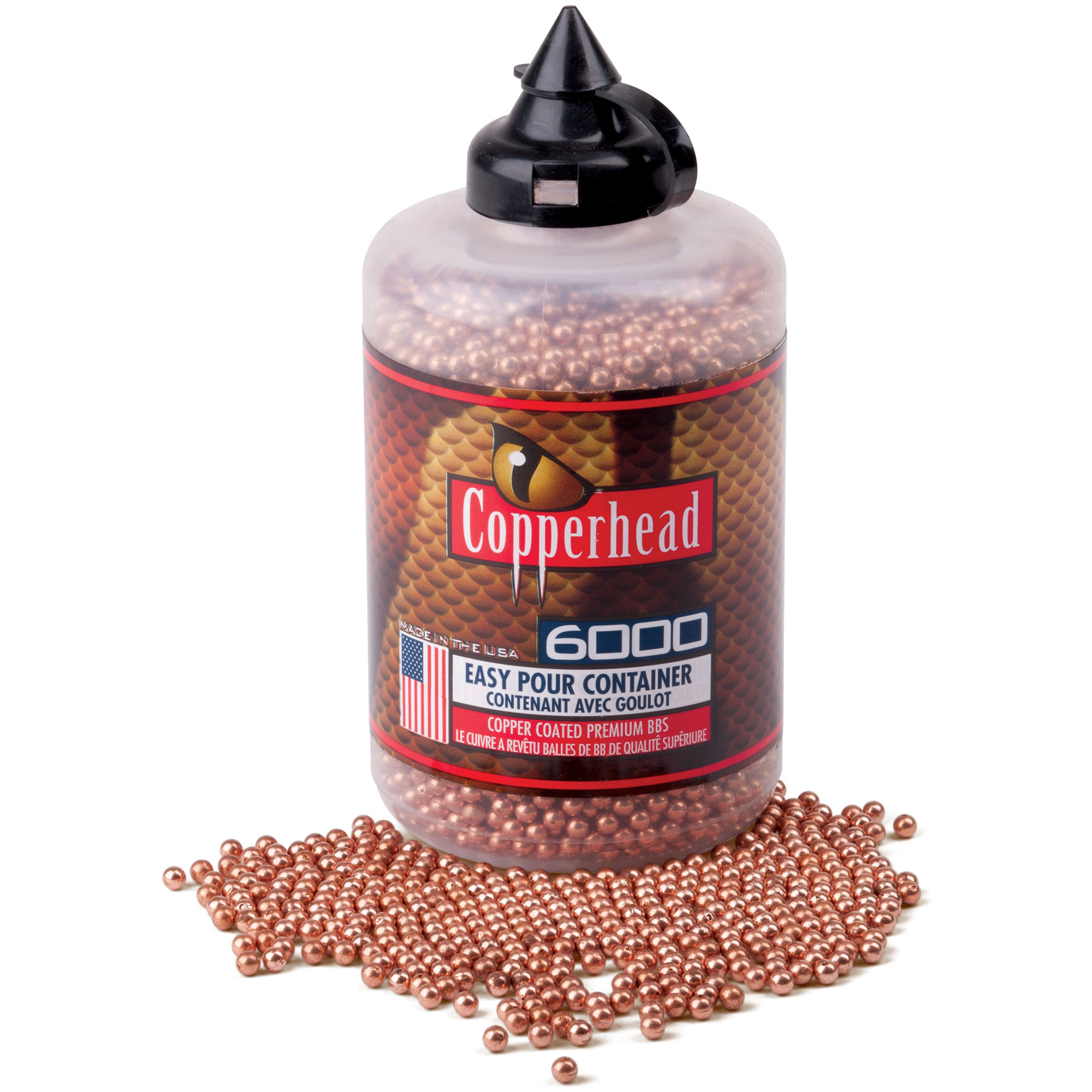 Crosman Copperhead .177BB Pellets – 6000/Pack