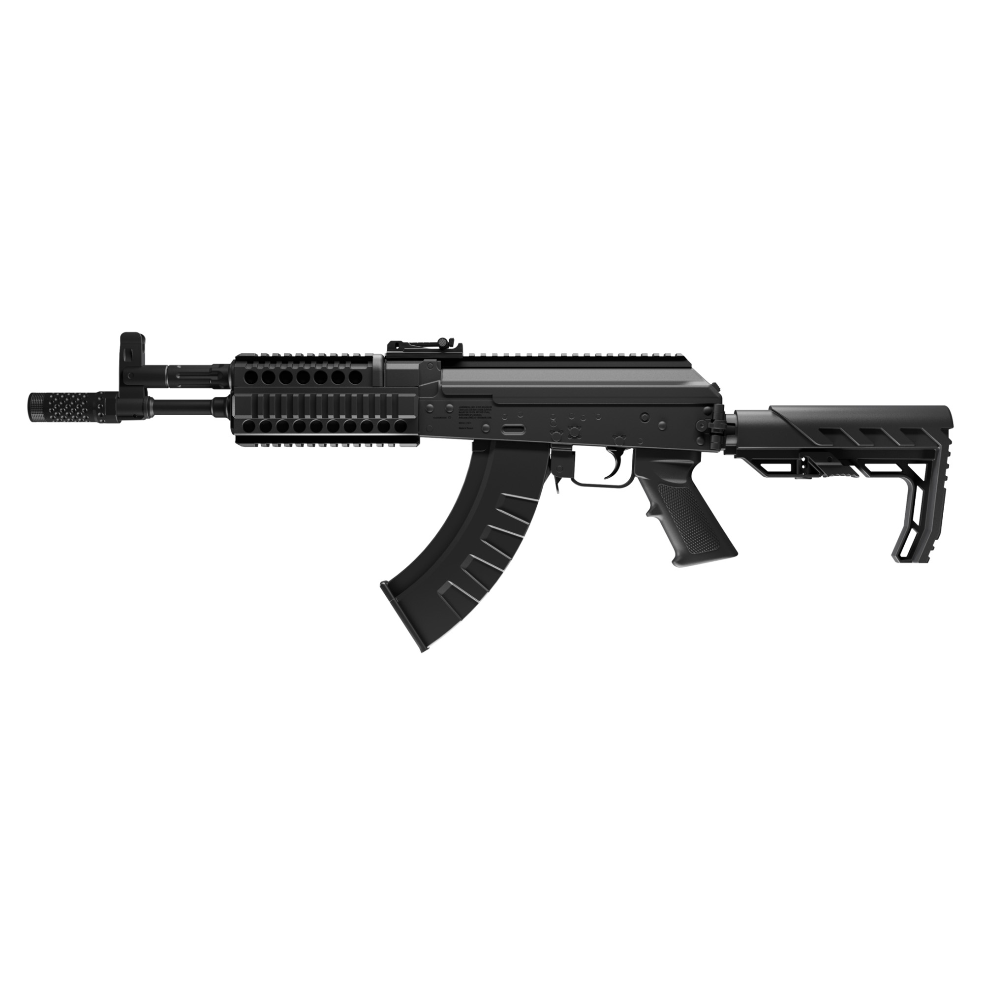 Crosman AK1 BB 16.5″ CO2 Rifle 28rd 430FPS – Black