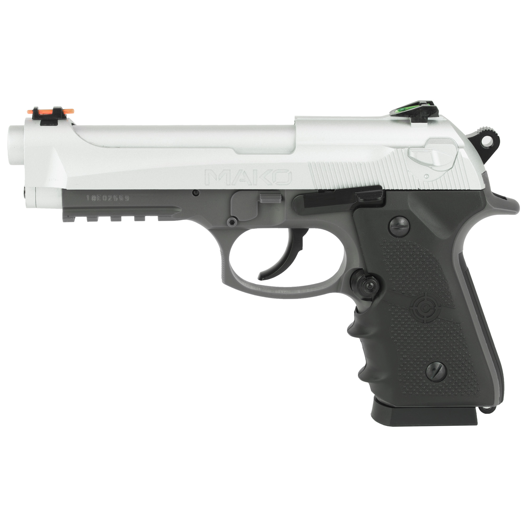 Crosman Mako BB CO2 Pistol 450FPS – Silver