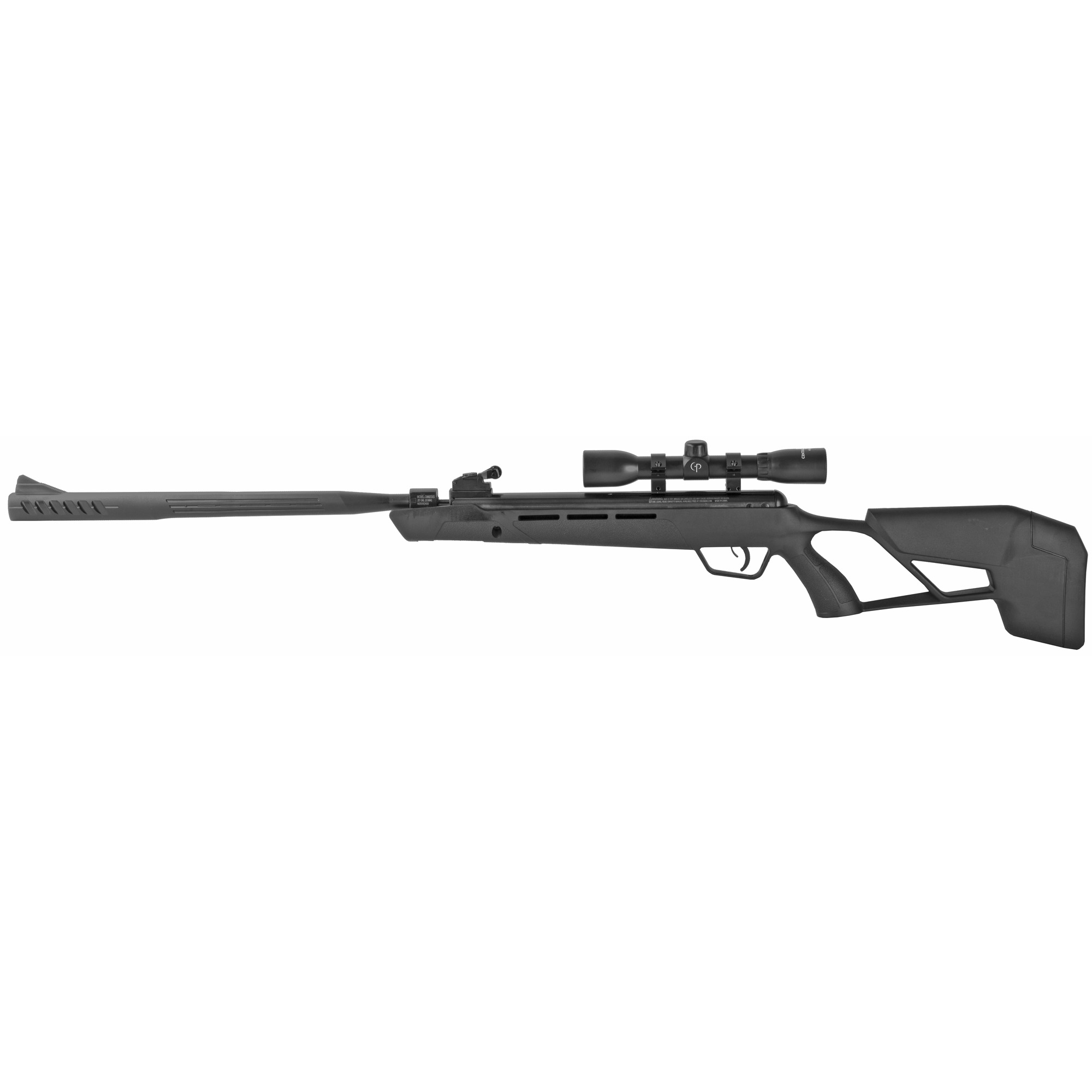 Crosman Mag Fire Rifles 22 Caliber 15″ Air Rifle 10rd 975FPS – Black