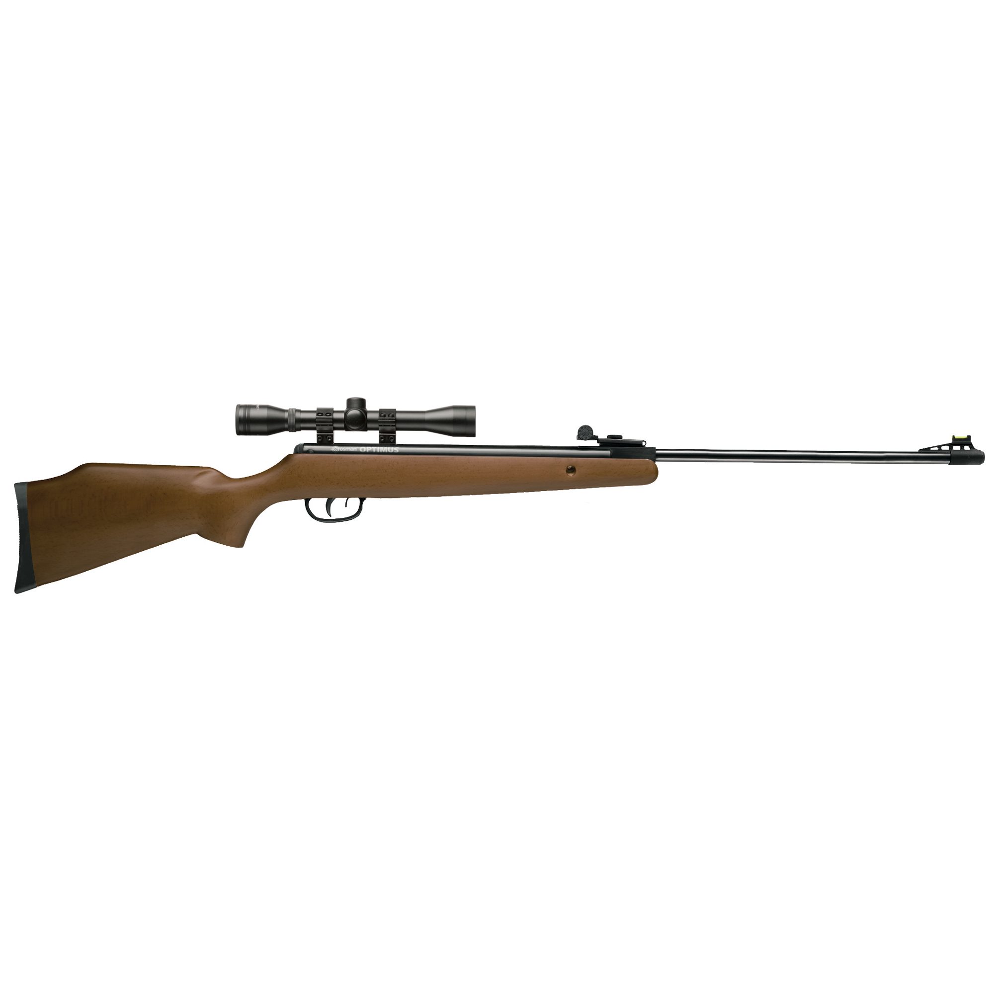 Crosman Optimus .177 Pellet Air Rifle Single Shot 1200FPS – Black