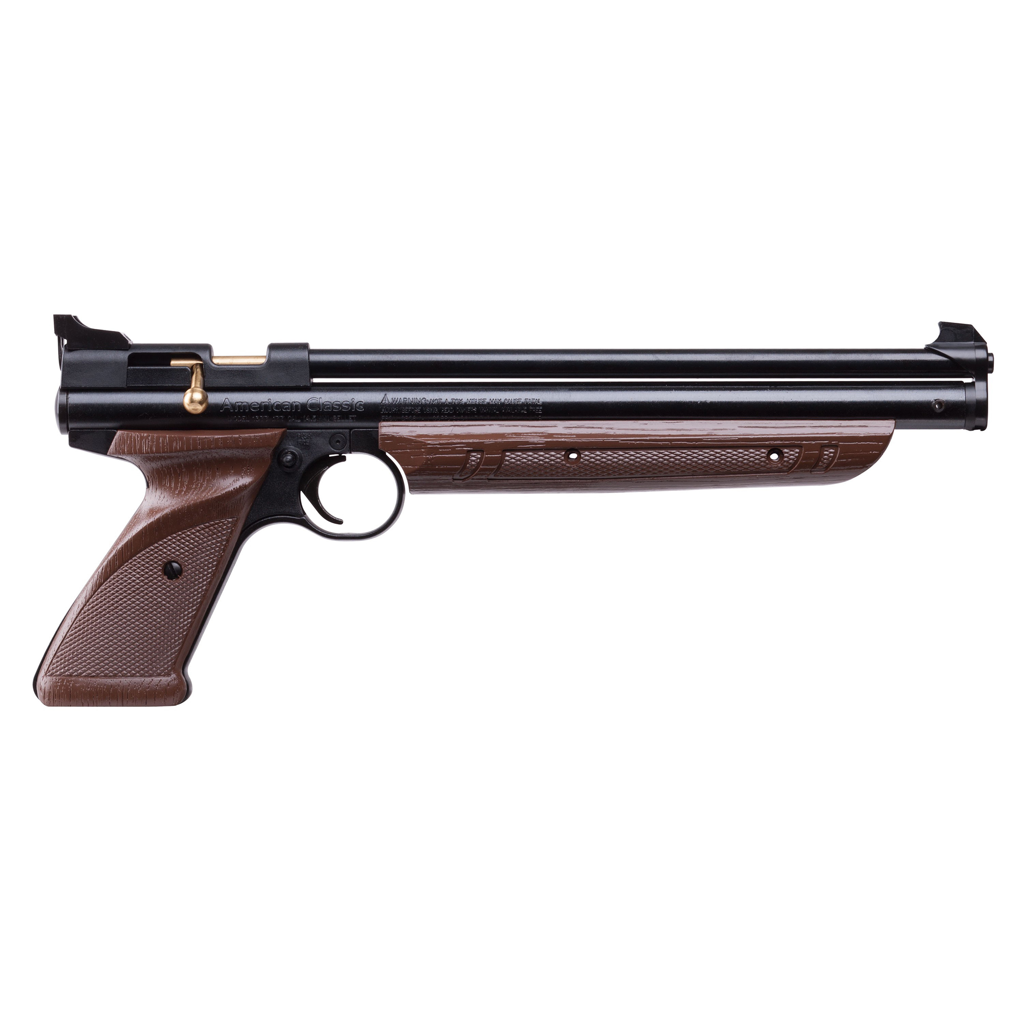 Crosman American Classic .177 Pellet 10″ Air Pistol Single Shot – Black