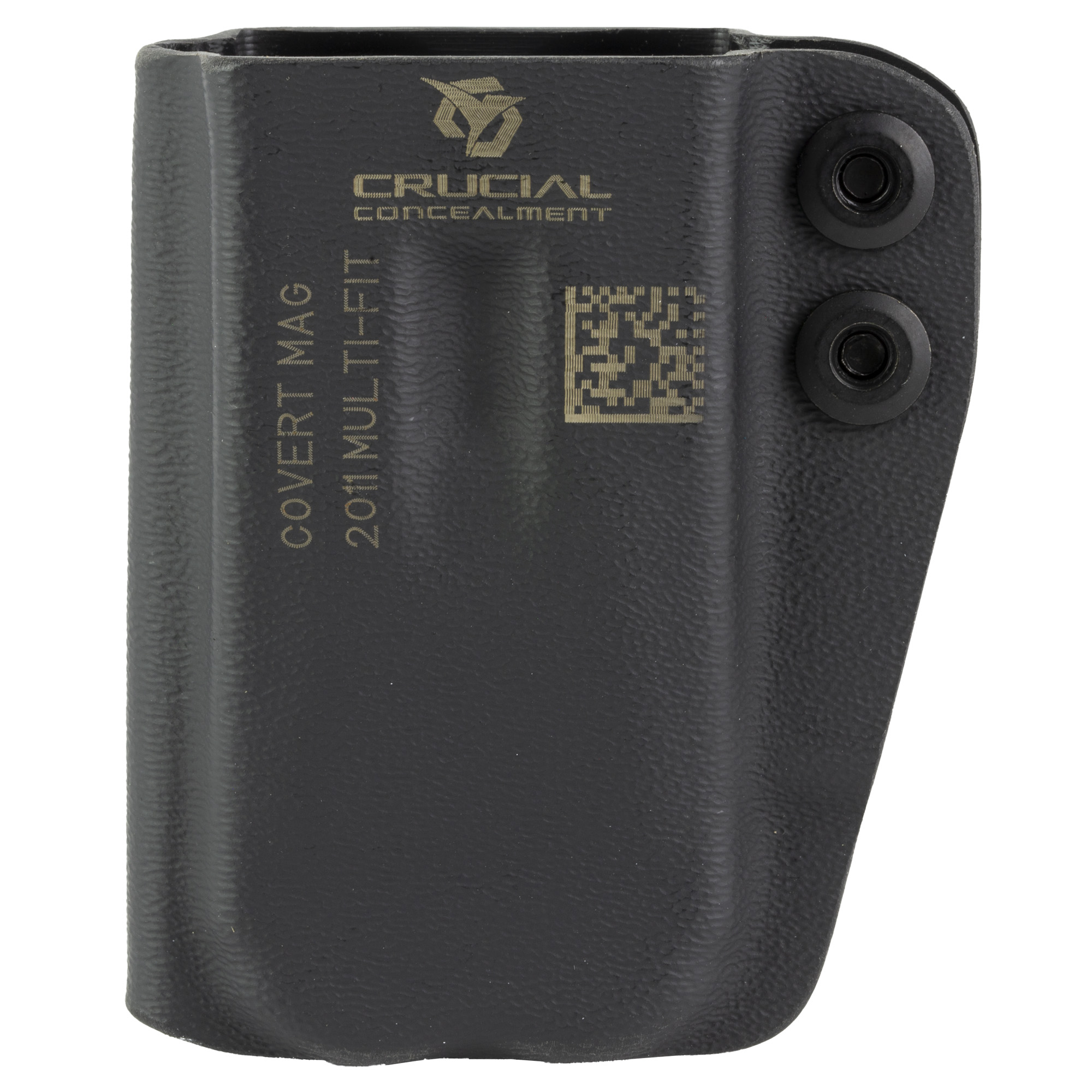 Crucial Concealment 2011 Covert Magazine Pouch Ambidextrous Kydex Inside Waistband Holster – Black