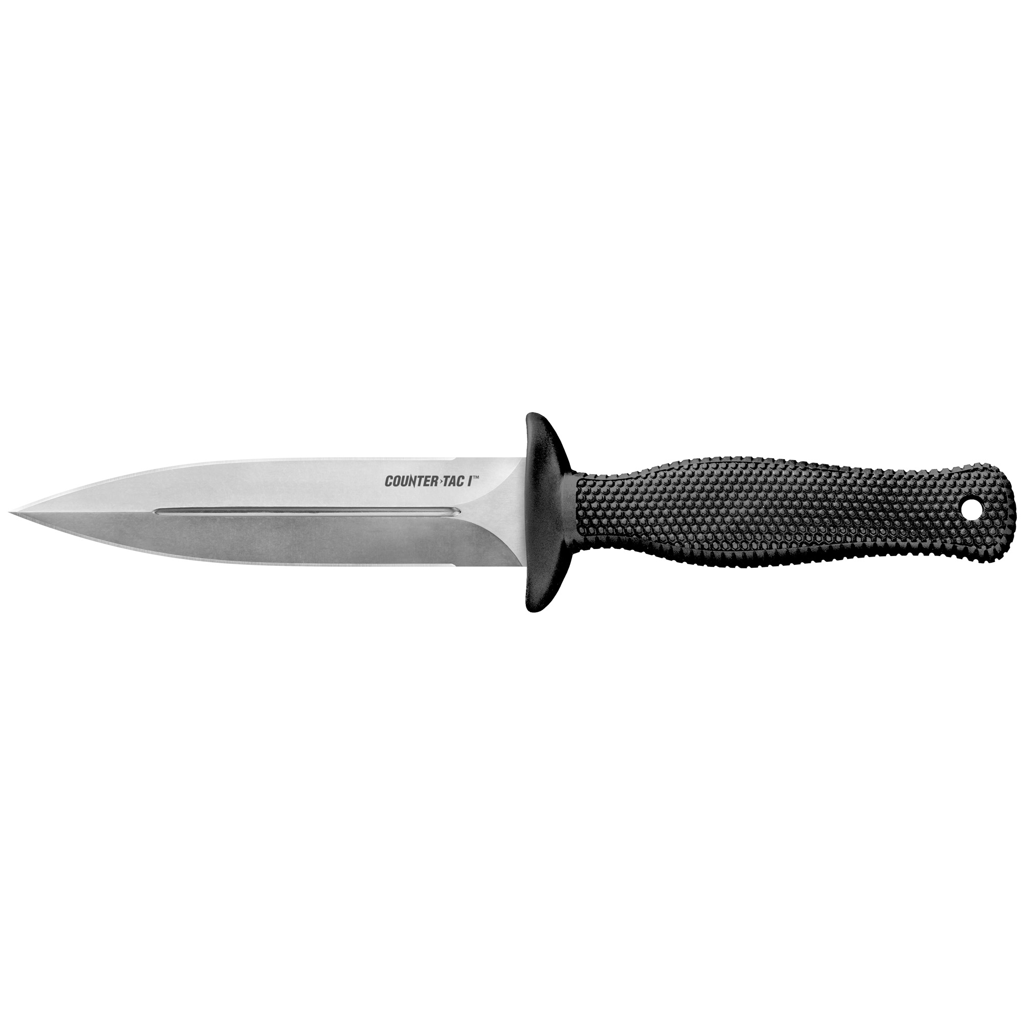 Cold Steel Counter Tac 1 Fixed Blade Knife 5″ – Silver