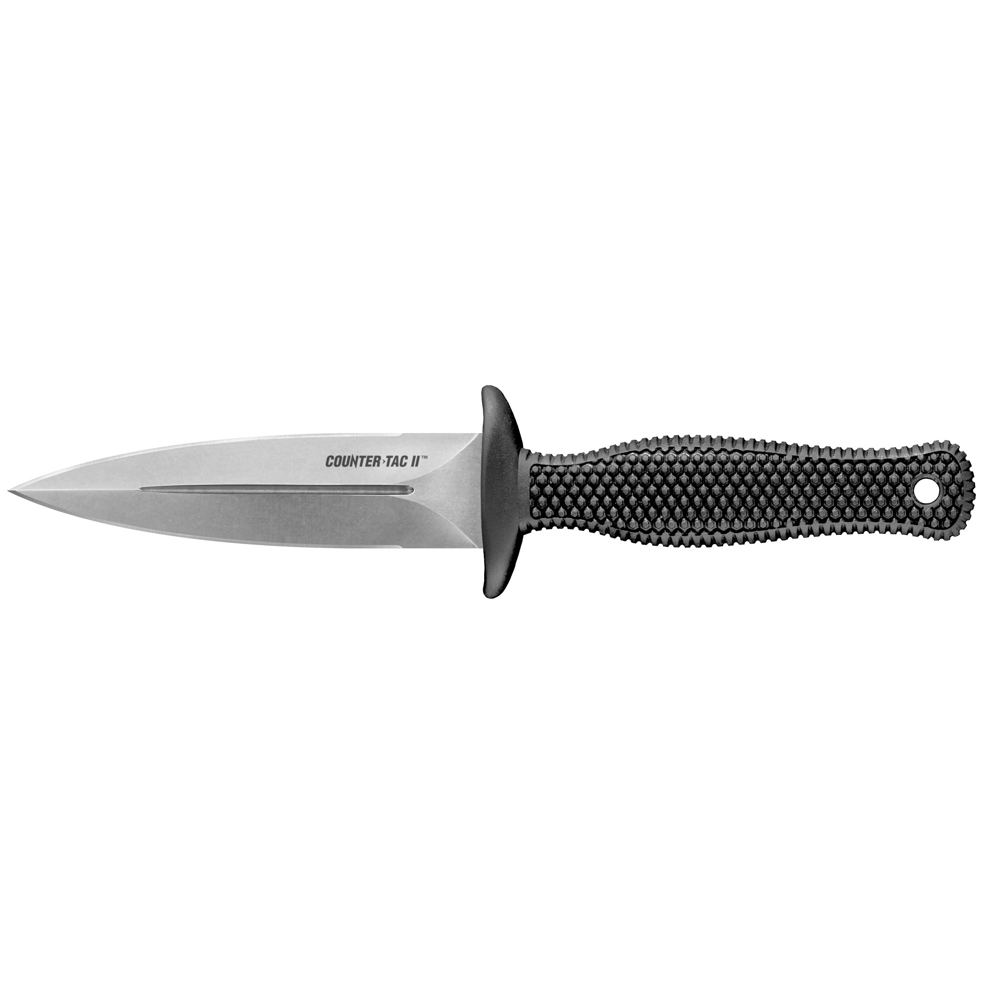 Cold Steel Counter Tac II Fixed Blade Knife 3.375″ – Silver