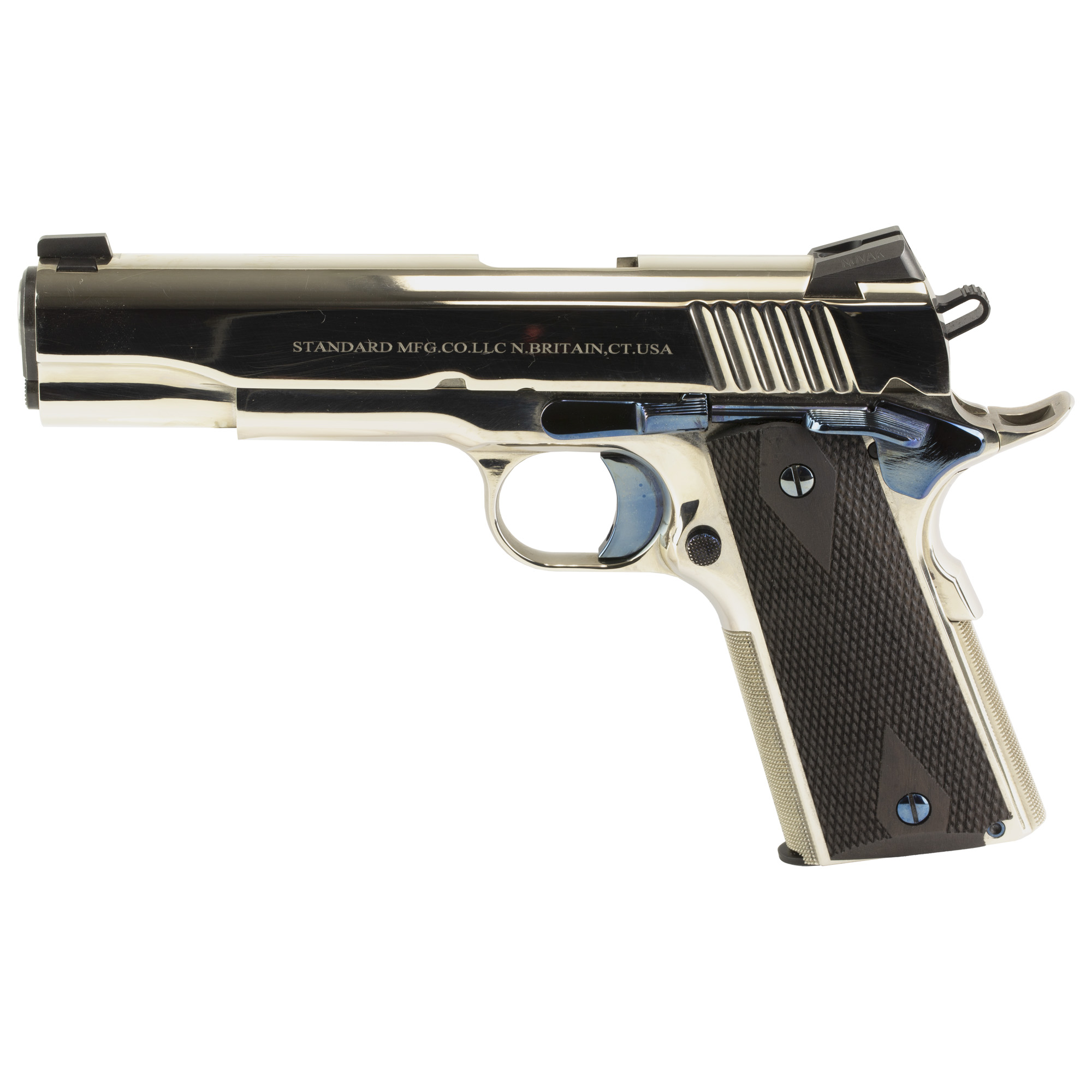 Standard Manufacturing 1911 5″ 45 ACP 7rd Fixed Sights – Silver