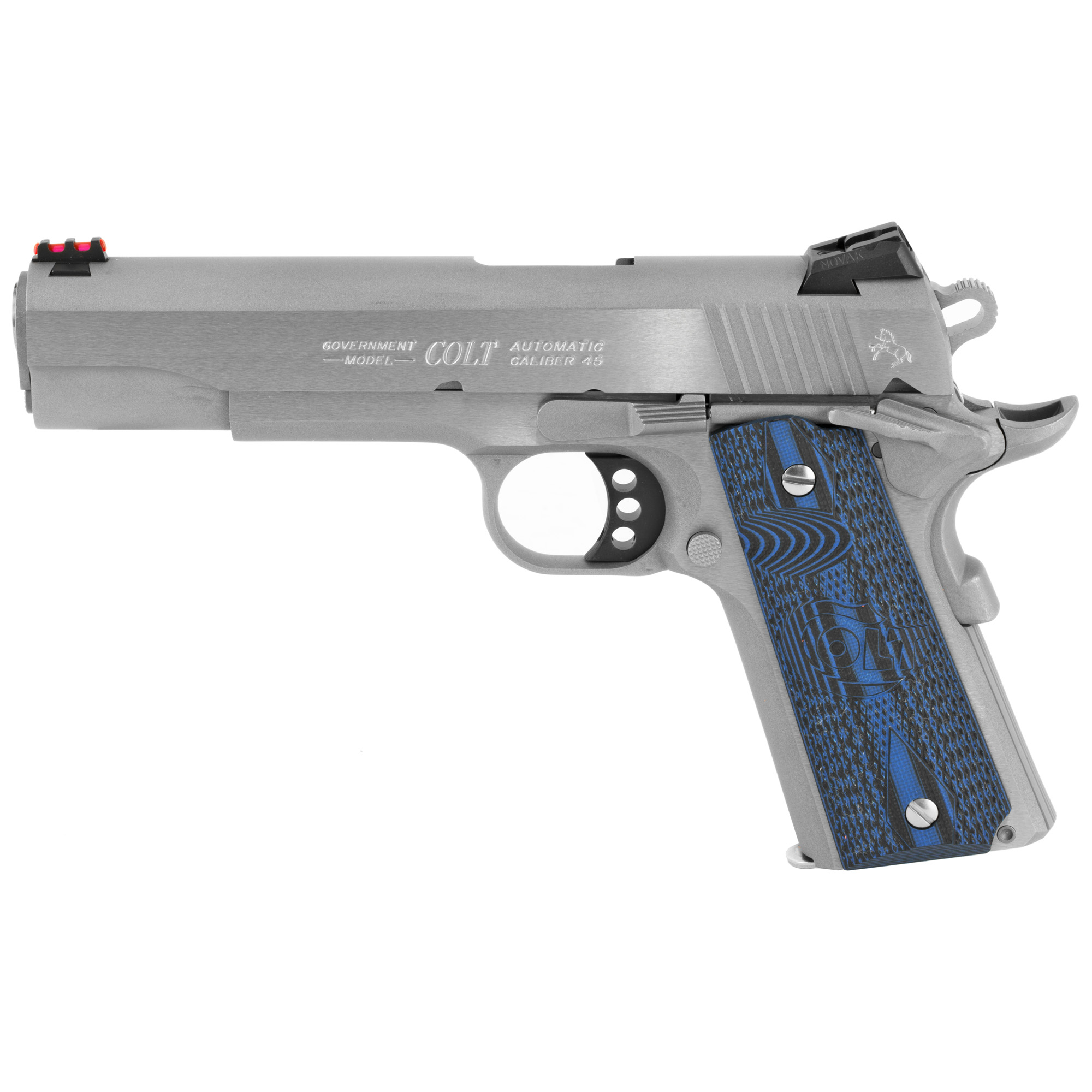 Colt Competition SS 5″ 45 ACP 8rd Novak – Silver