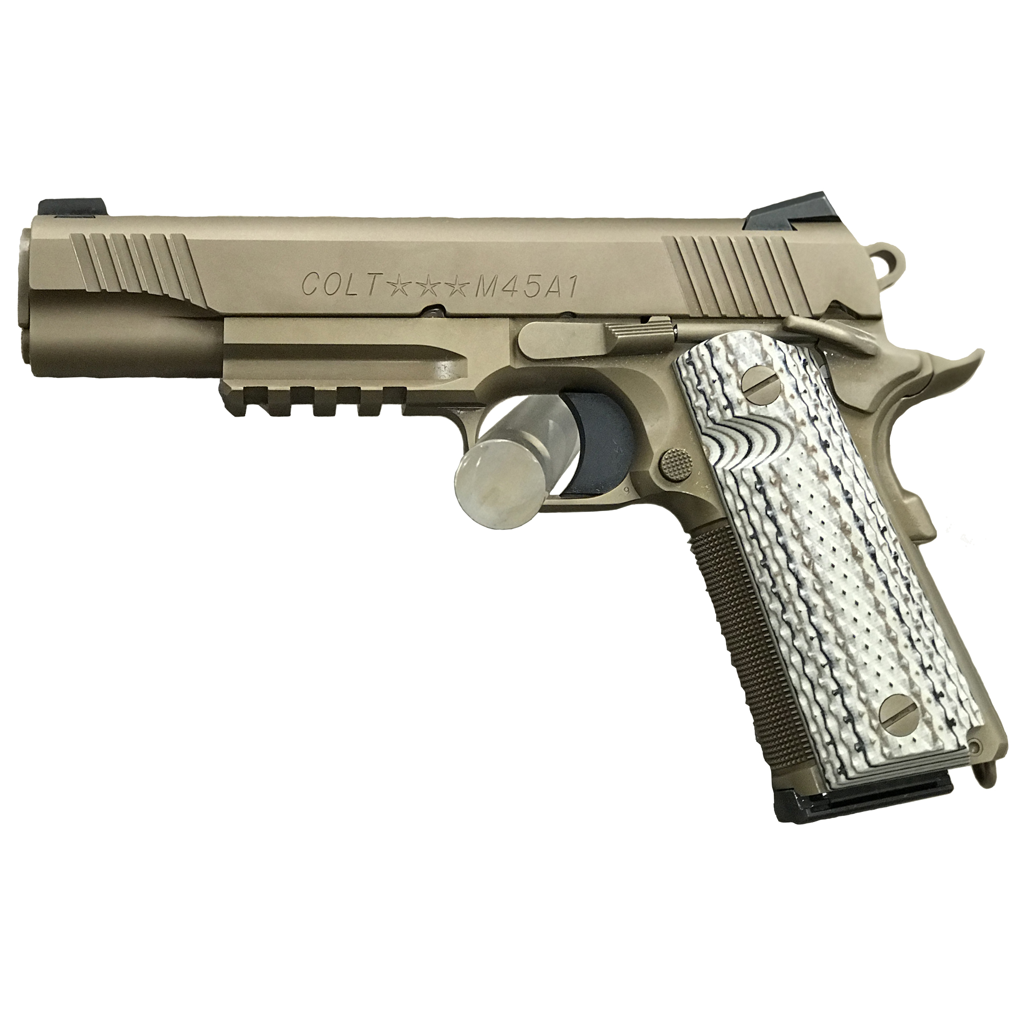 Colt Government CQB 1911 5″ 45 ACP 8rd Novak – Flat Dark Earth