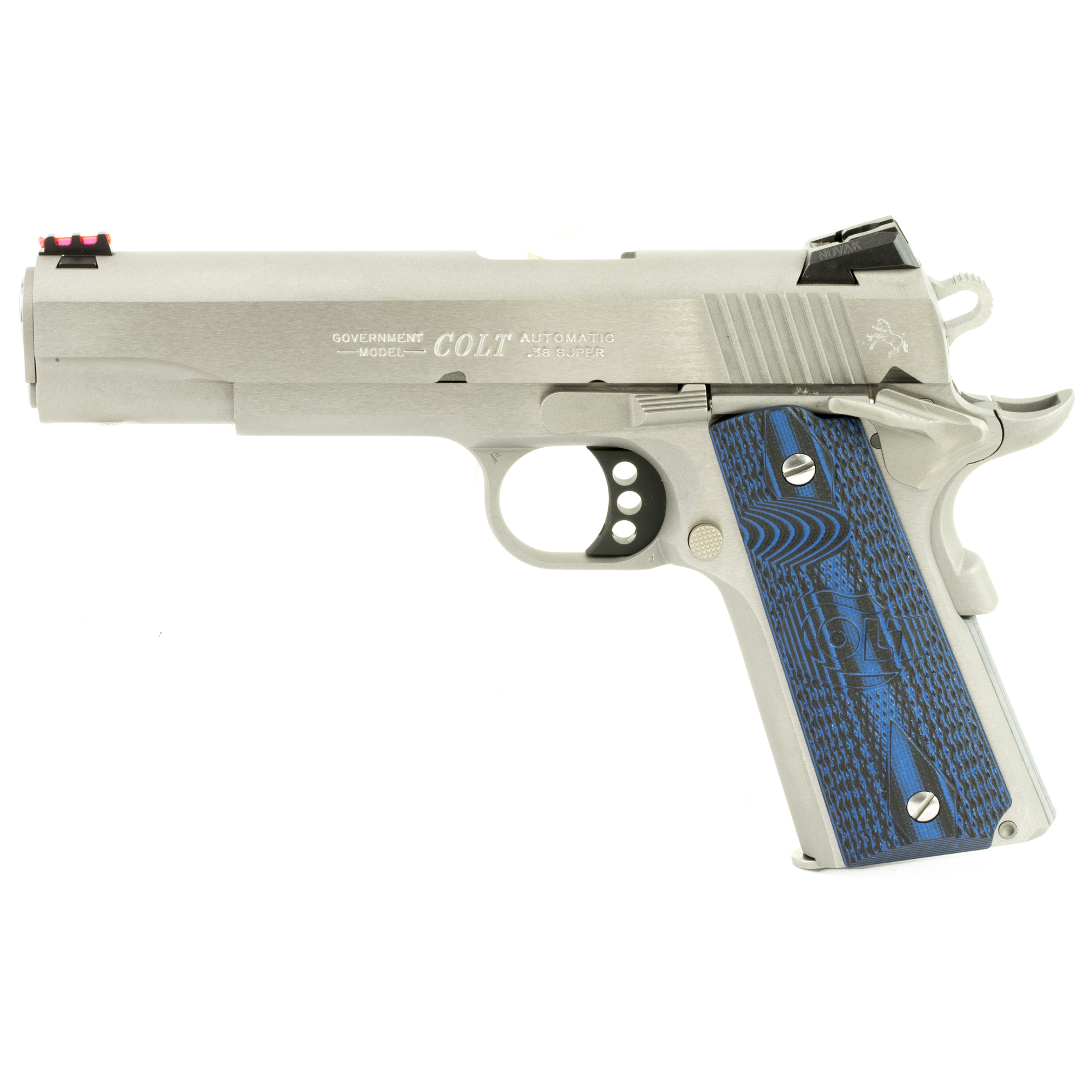 Colt Competition SS 5″ 38 Super 9rd Novak – Silver