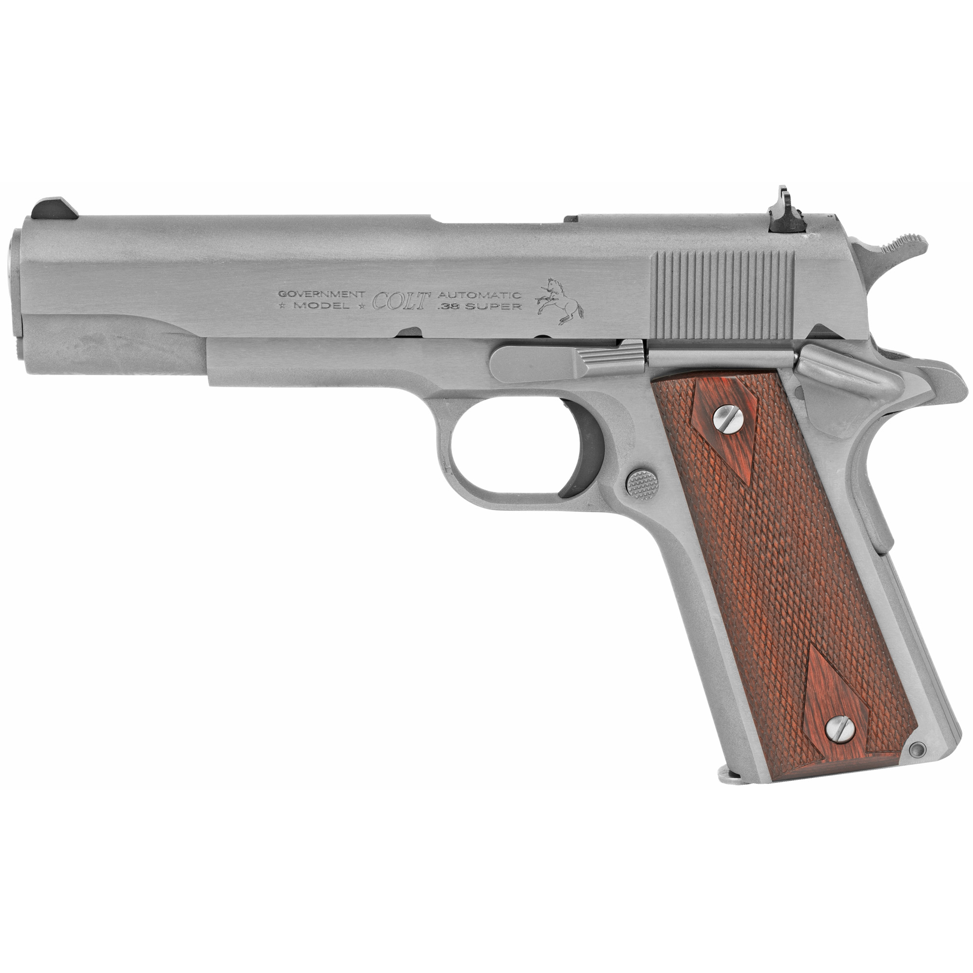 Colt 1911 Classic 5″ 38 Super 9rd – Silver