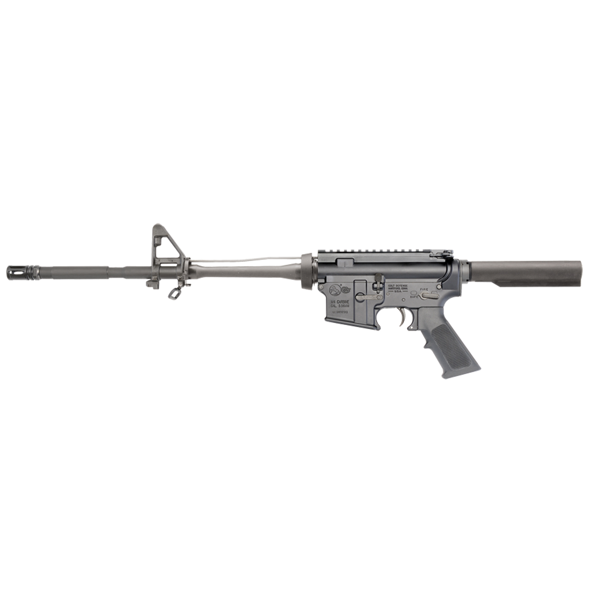 Colt LE6920-OEM1 Carbine 16.1″ 5.56 NATO A2 Front – Black