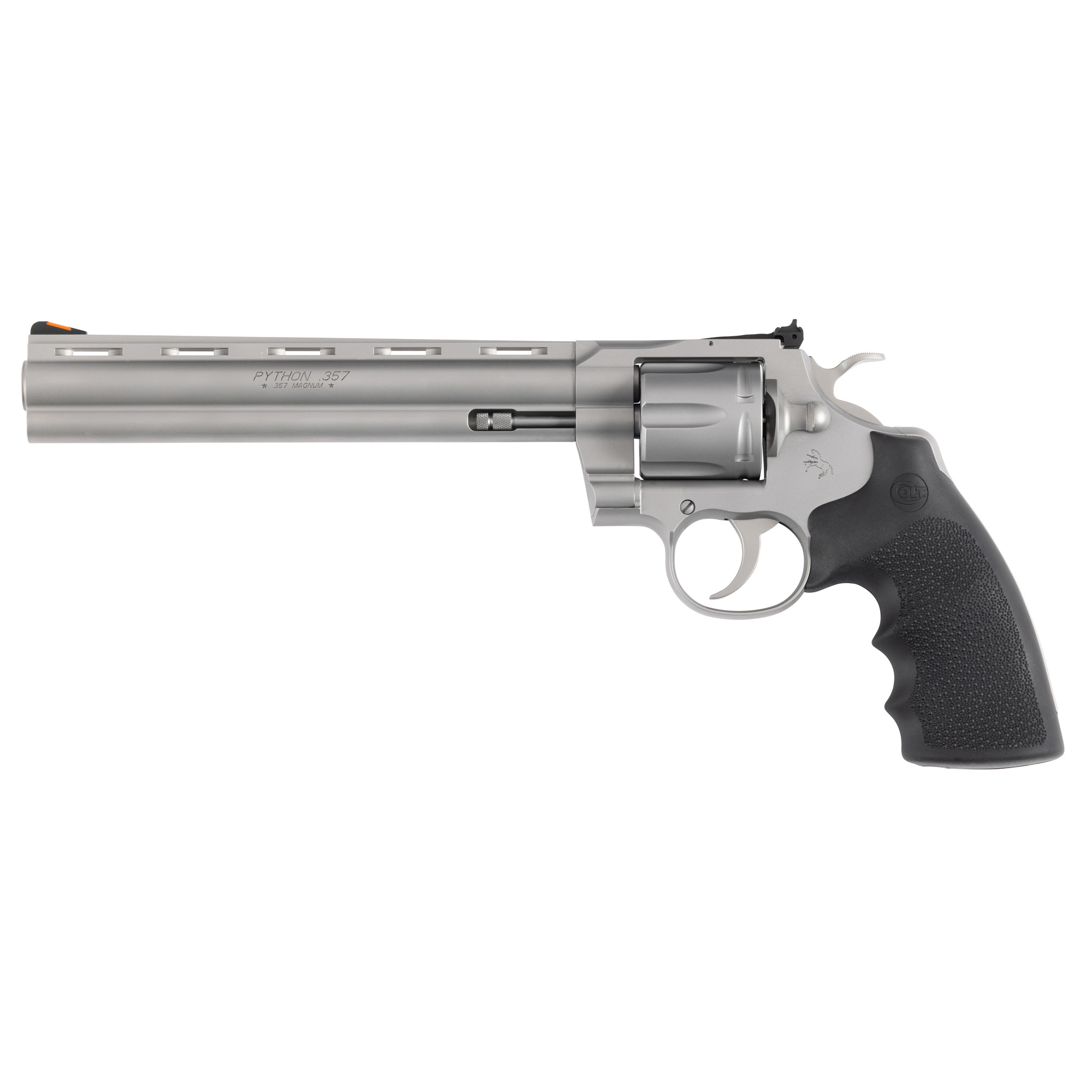 Colt Python 8″ 357 Magnum 6rd Adjustable Sights – Silver