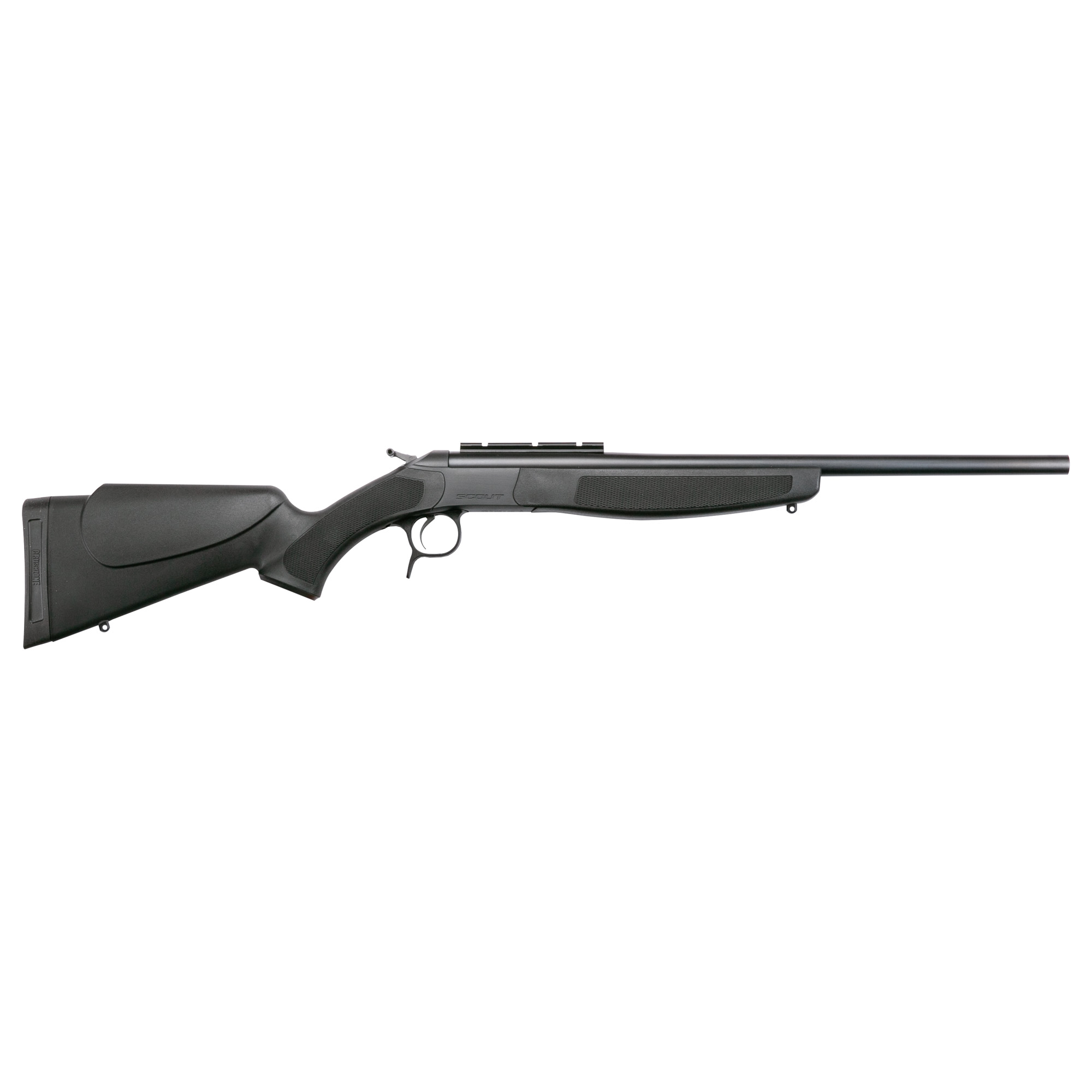 CVA Scout Compact 20″ 243 Winchester 1 Round – Black