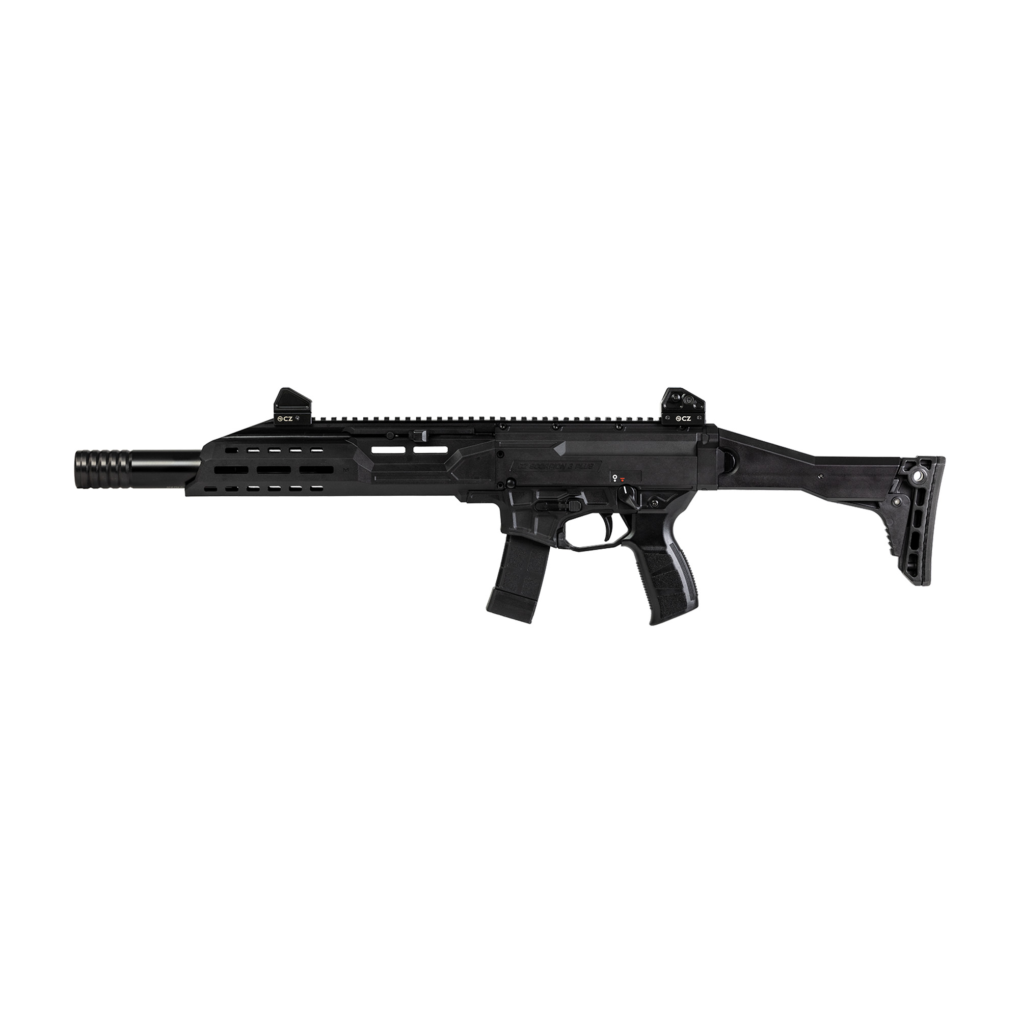 CZ Scorpion 3 Plus Carbine 16.3″ 9mm 20rd Adjustable Sights – Black