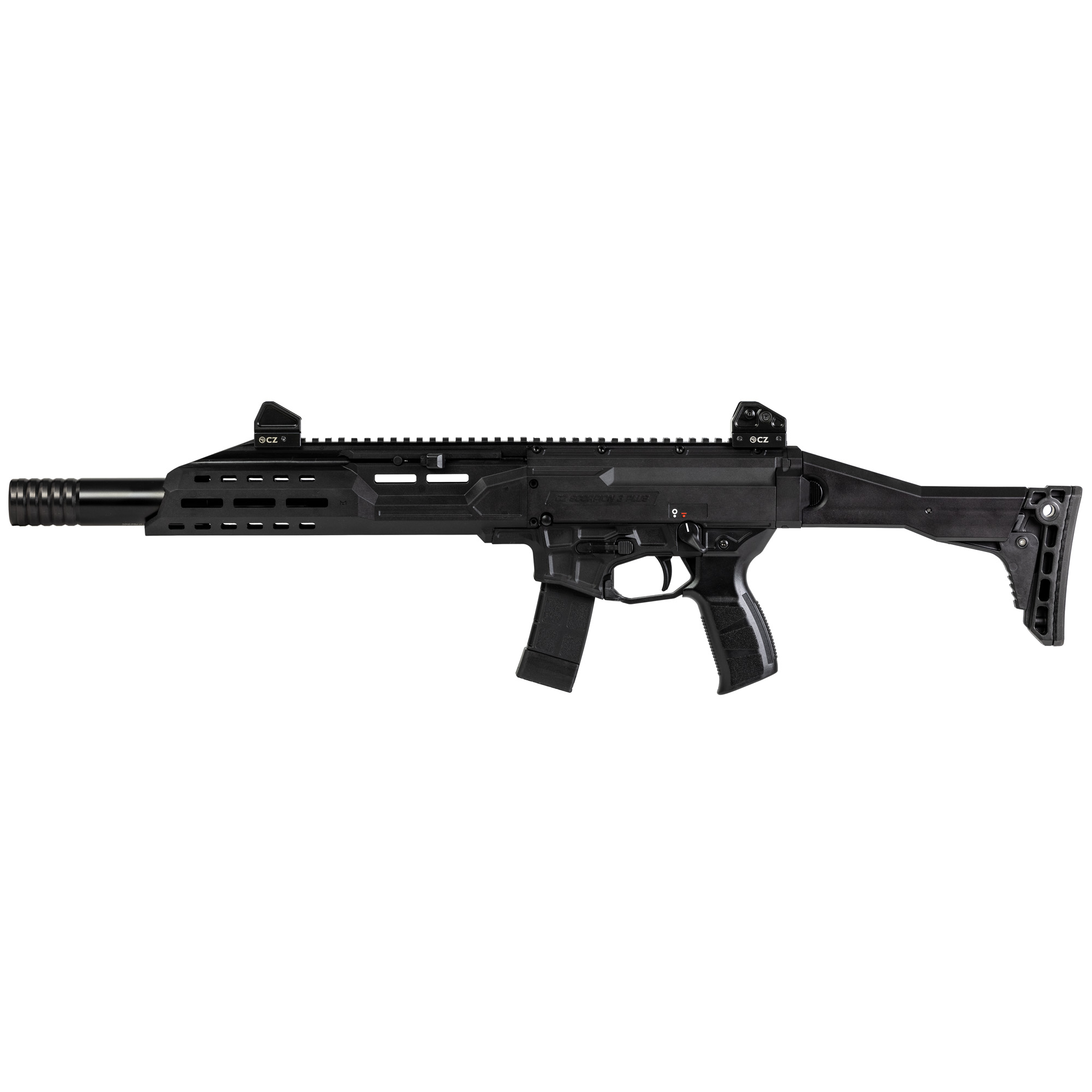 CZ Scorpion 3 Plus Carbine 16.3″ 9mm 20rd Adjustable Sights – Black