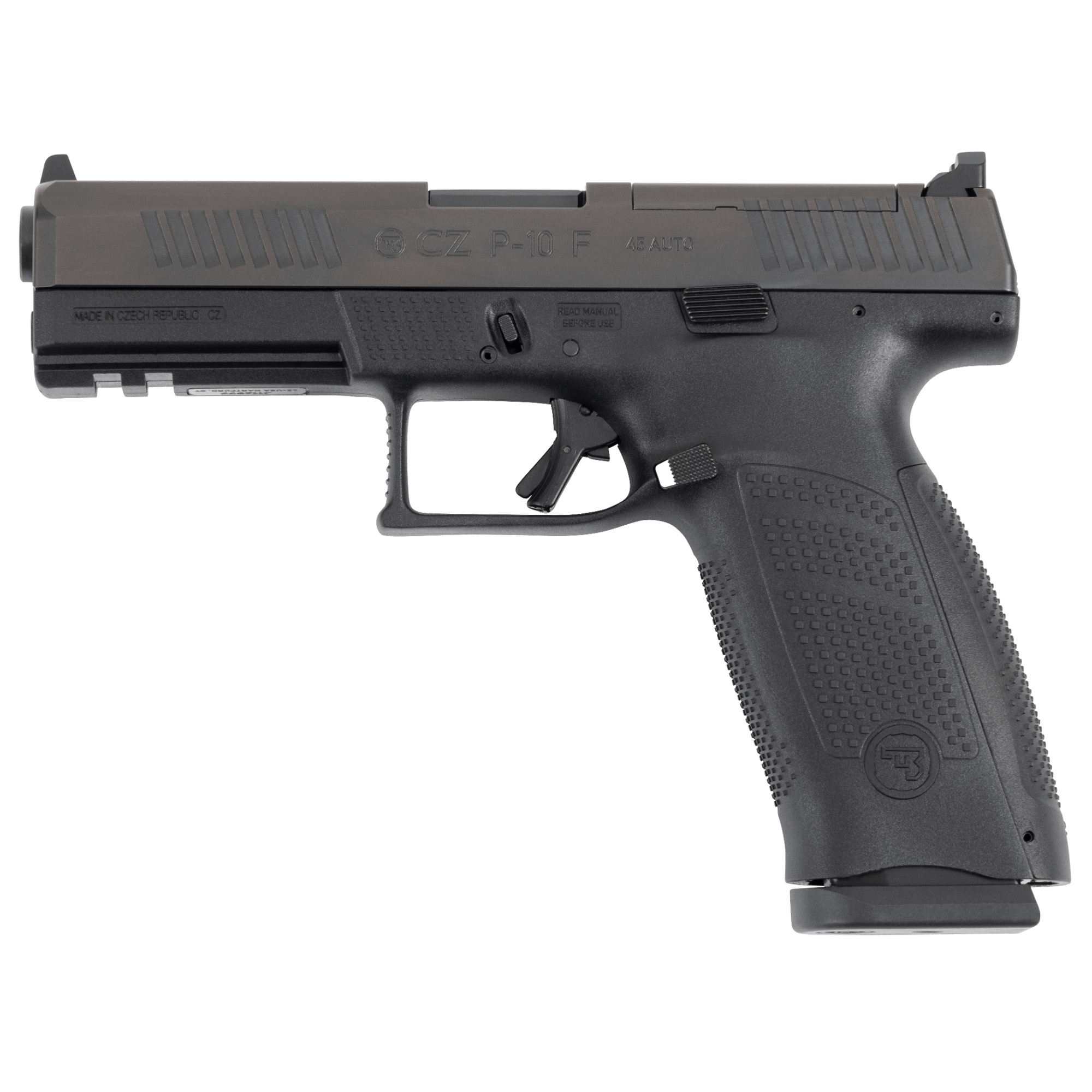 CZ P-10F Striker Fired 4.5″ 45 ACP 13rd 3 Dot – Black