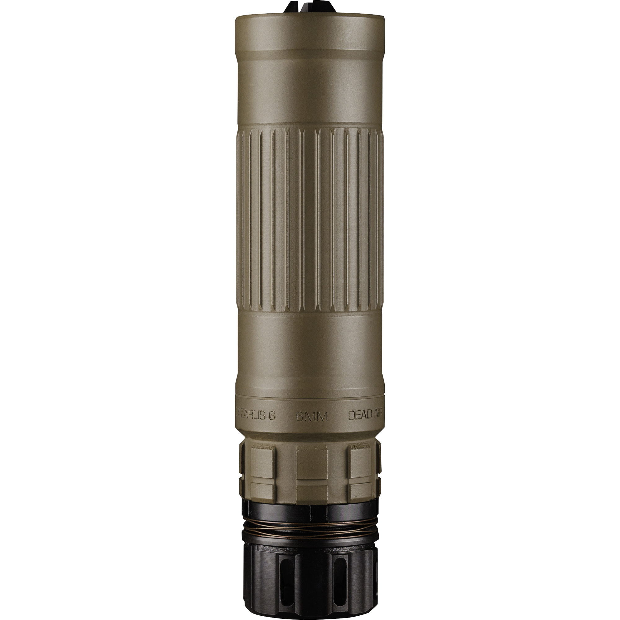 Dead Air Armament Lazarus 6 Suppressor 6MM – Flat Dark Earth