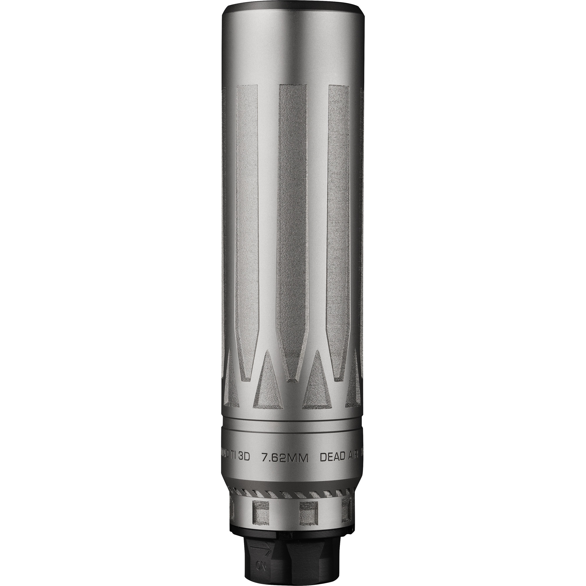 Dead Air Armament Nomad-TI XC Suppressor 7.62mm Titanium – Silver