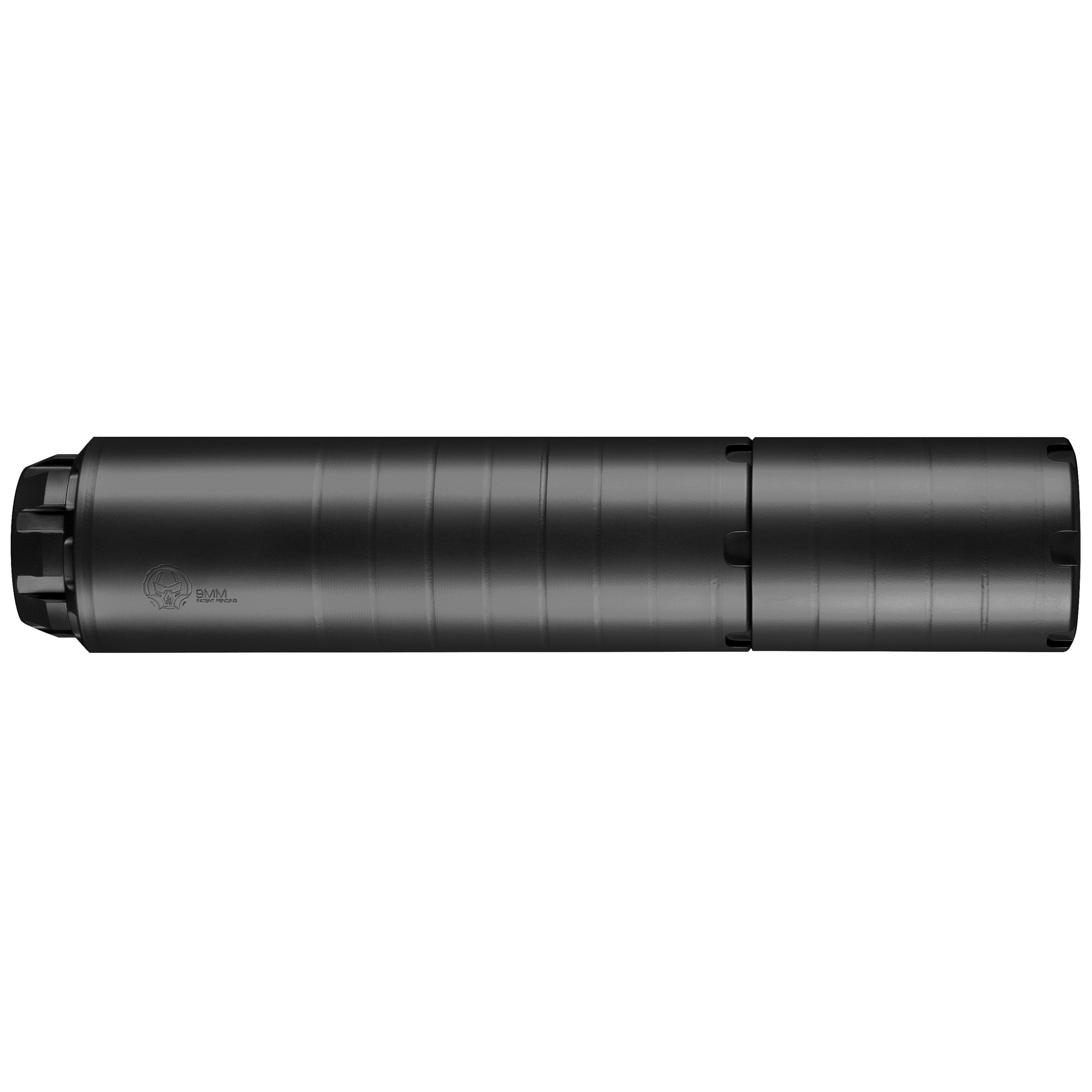 Dead Air Armament Wolfman Suppressor 9mm 17-4PH Stainless Steel – Black