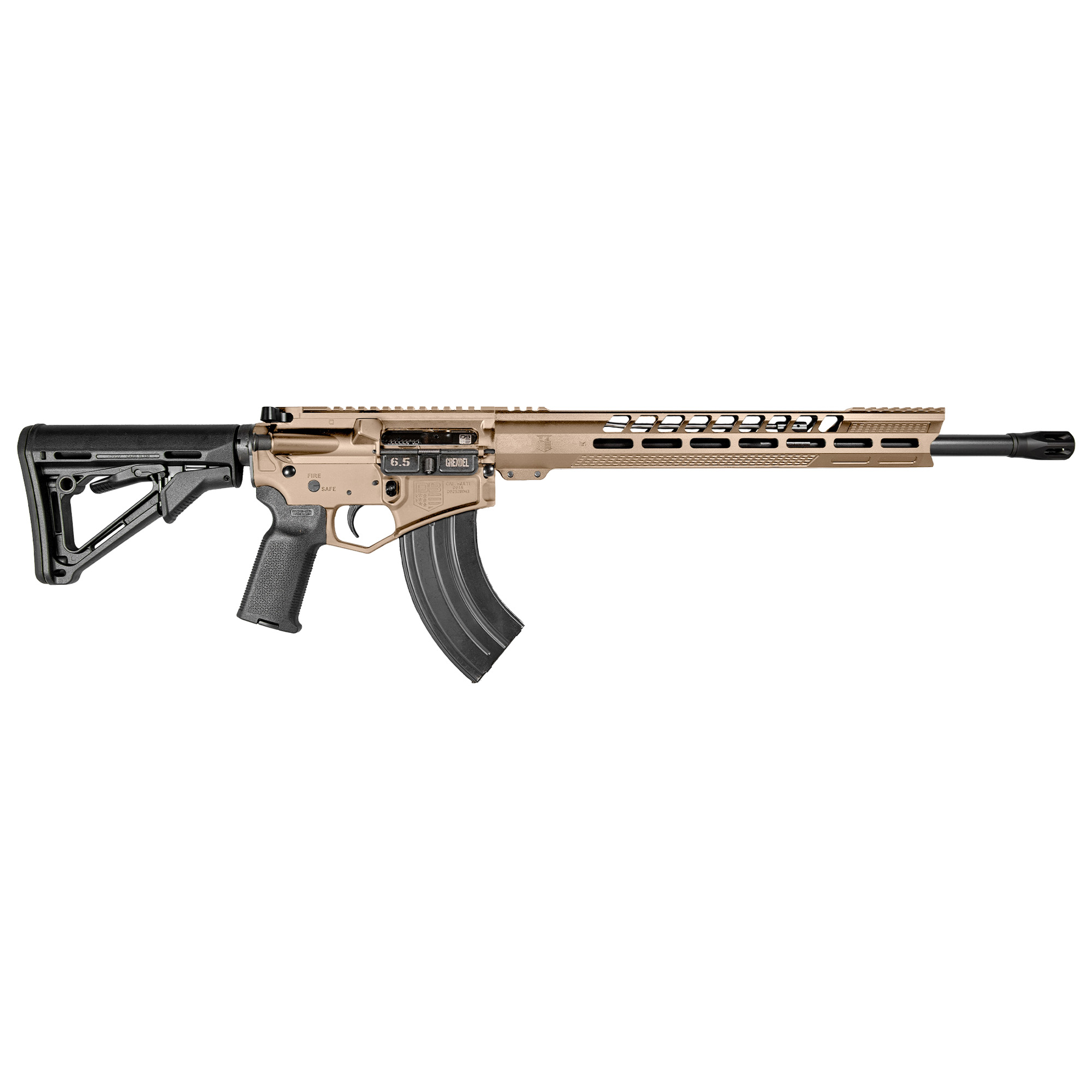 Diamondback DB15 BLACK GOLD 18″ 6.5 Grendel 28rd – Flat Dark Earth