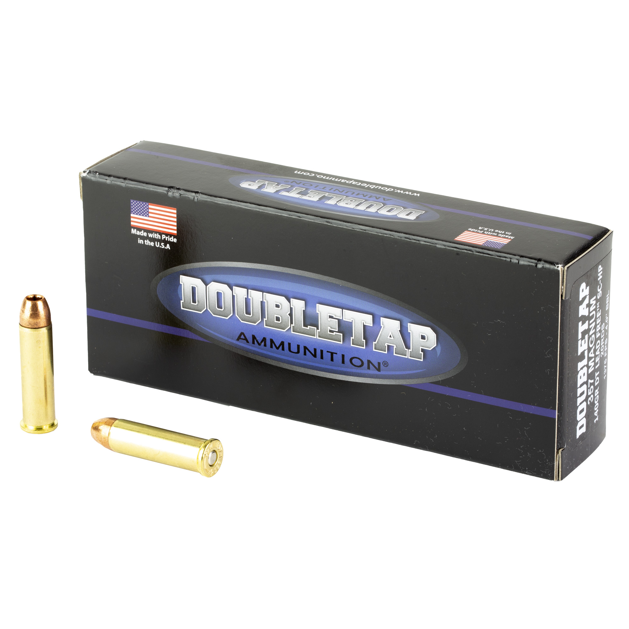 DoubleTap Lead Free 357 Magnum 140gr Copper – 20rd