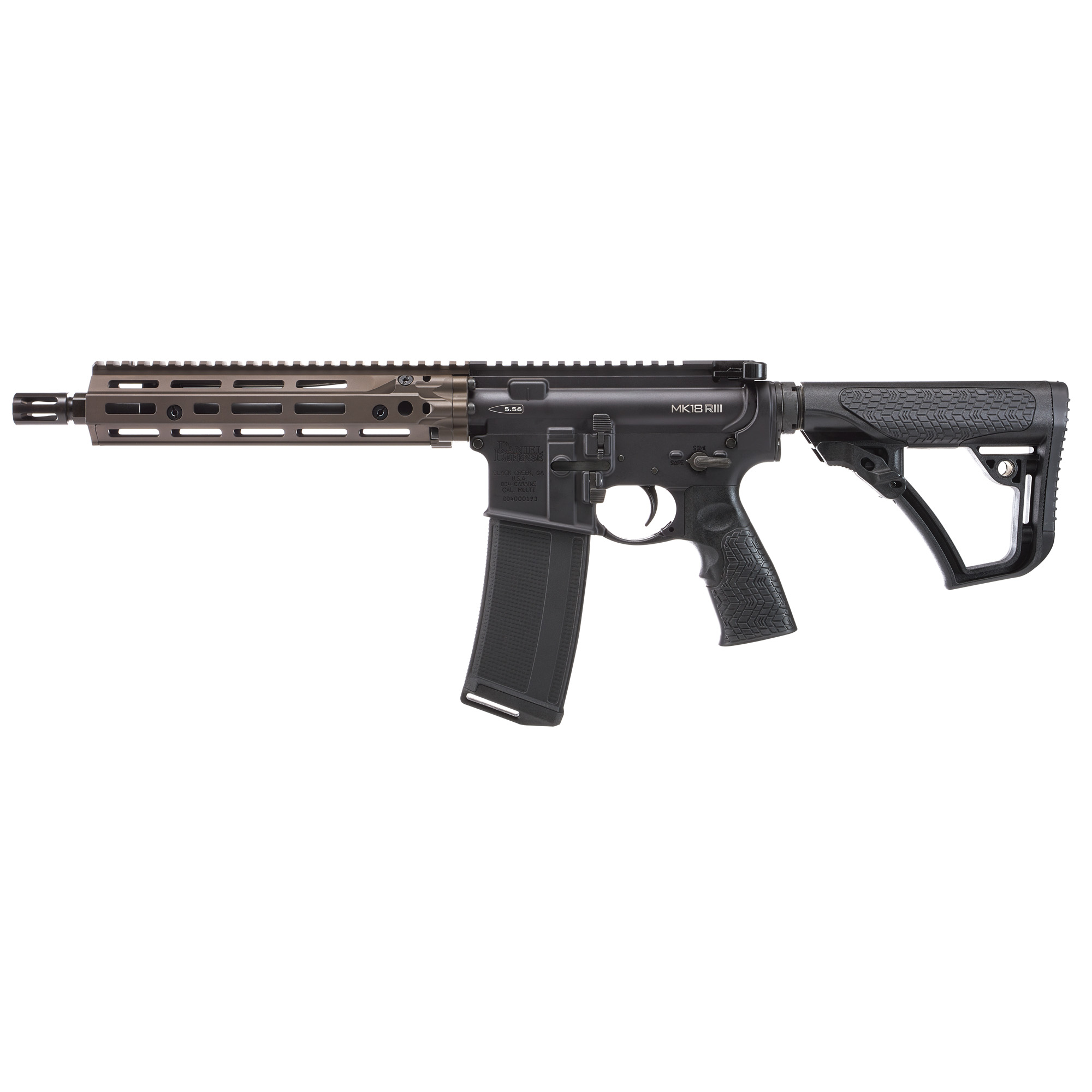 Daniel Defense MK18 RIII SBR 10.3″ 5.56 NATO 32rd – Black