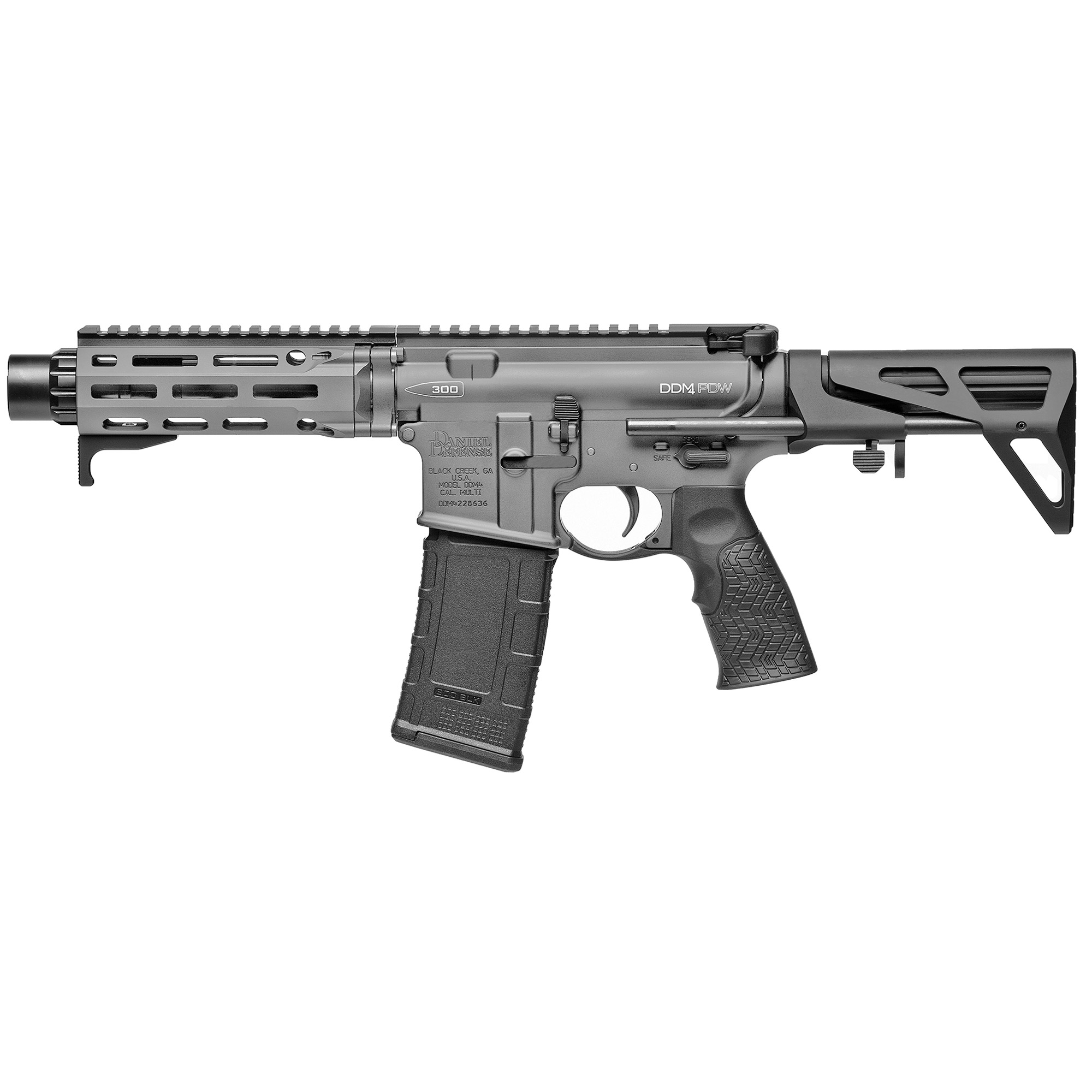 Daniel Defense DDM4 SBR 7″ 300 Blackout 30rd – Cobalt