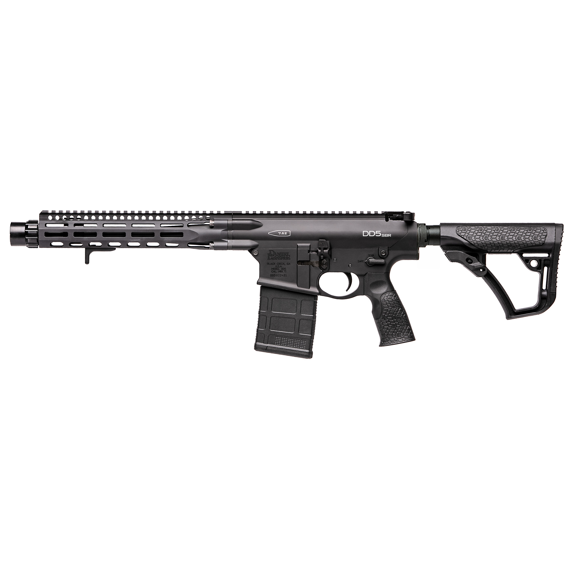 Daniel Defense DD 5 SBR 12.5″ 308 Winchester 20rd – Black