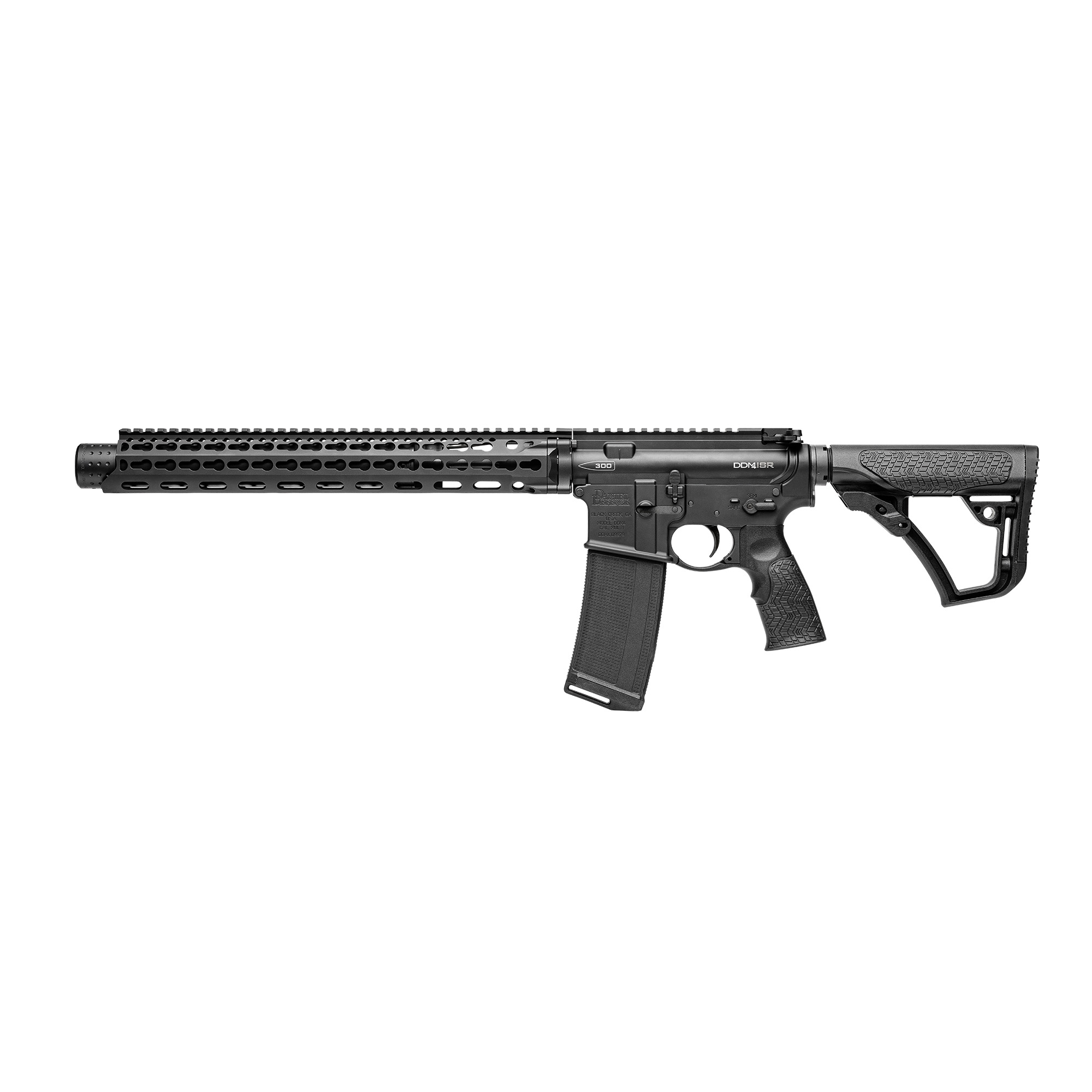 Daniel Defense DDM4 ISR Suppressed Rifle 16″ 300 Blackout 32rd 7075 Aluminum – Black