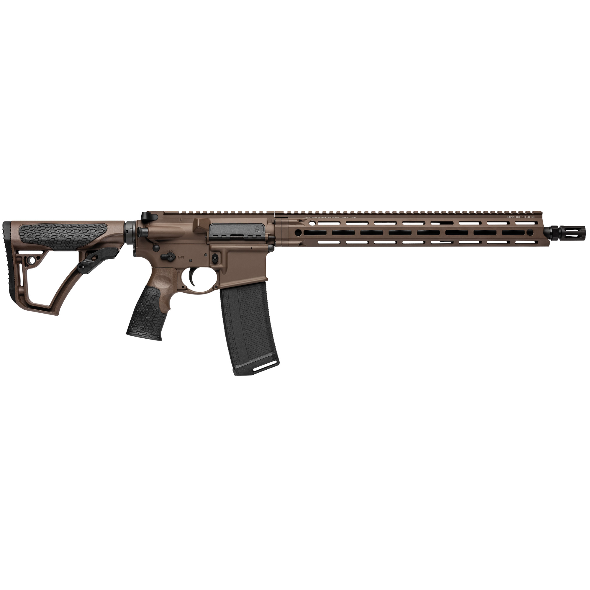 Daniel Defense DDM4V7 AR 16″ 5.56 NATO 32rd – Brown