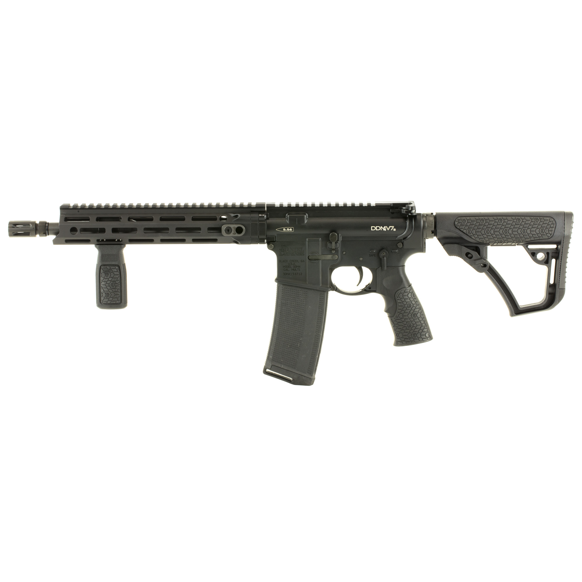 Daniel Defense DDM4V7 S SBR 11.5″ 5.56 NATO 32rd 7075 Aluminum – Black