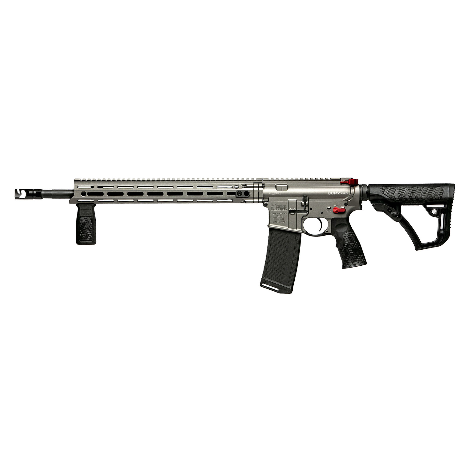 Daniel Defense DDM4V7 Pro Series AR 18″ 5.56 NATO 32rd – Gun Metal Gray