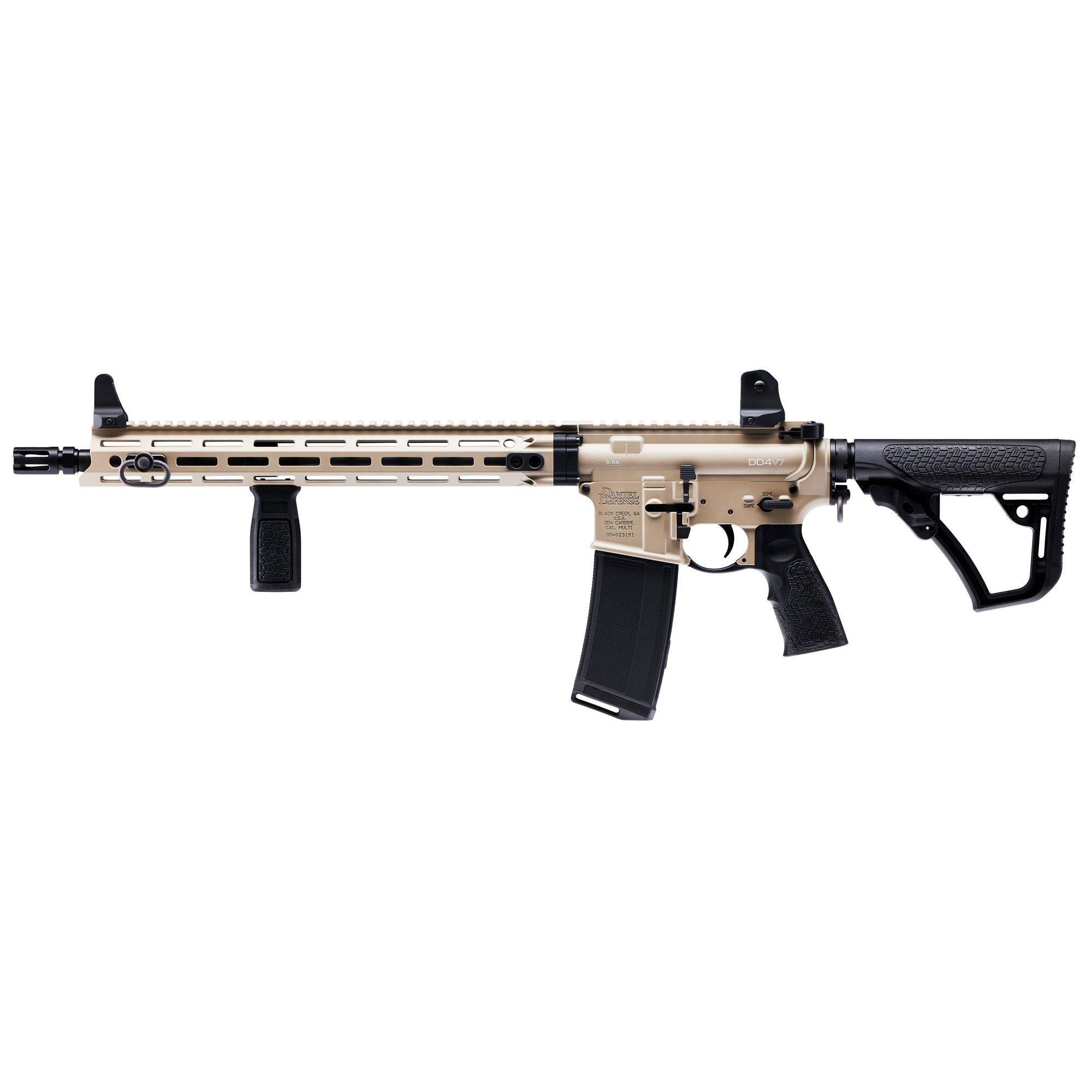 Daniel Defense DDM4V7 Dealer Limited Series AR 16″ 5.56 NATO 32rd – Desert Sage