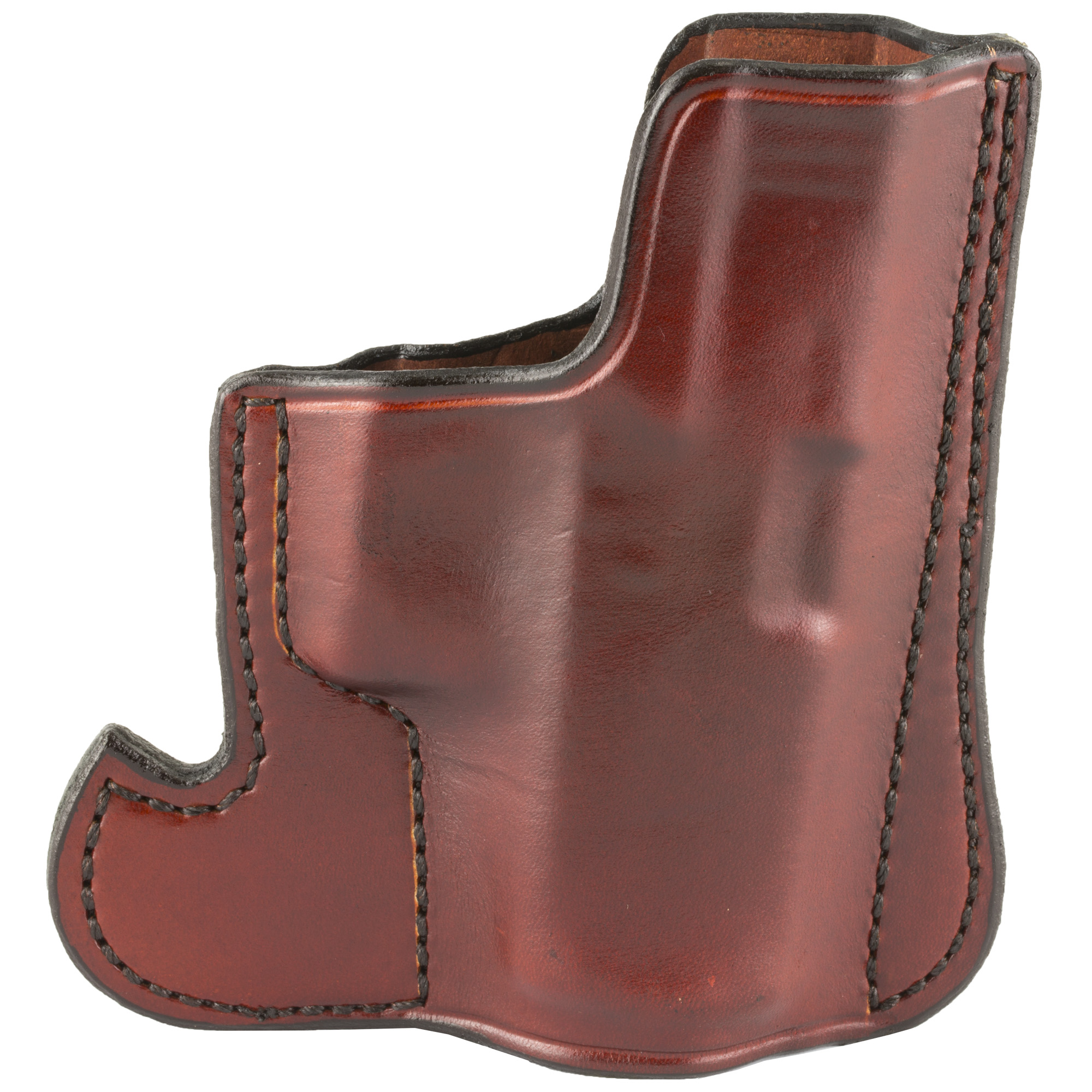 Don Hume Glock 43/43X 001 Front Pocket Ambidextrous Leather Pocket Holster – Brown