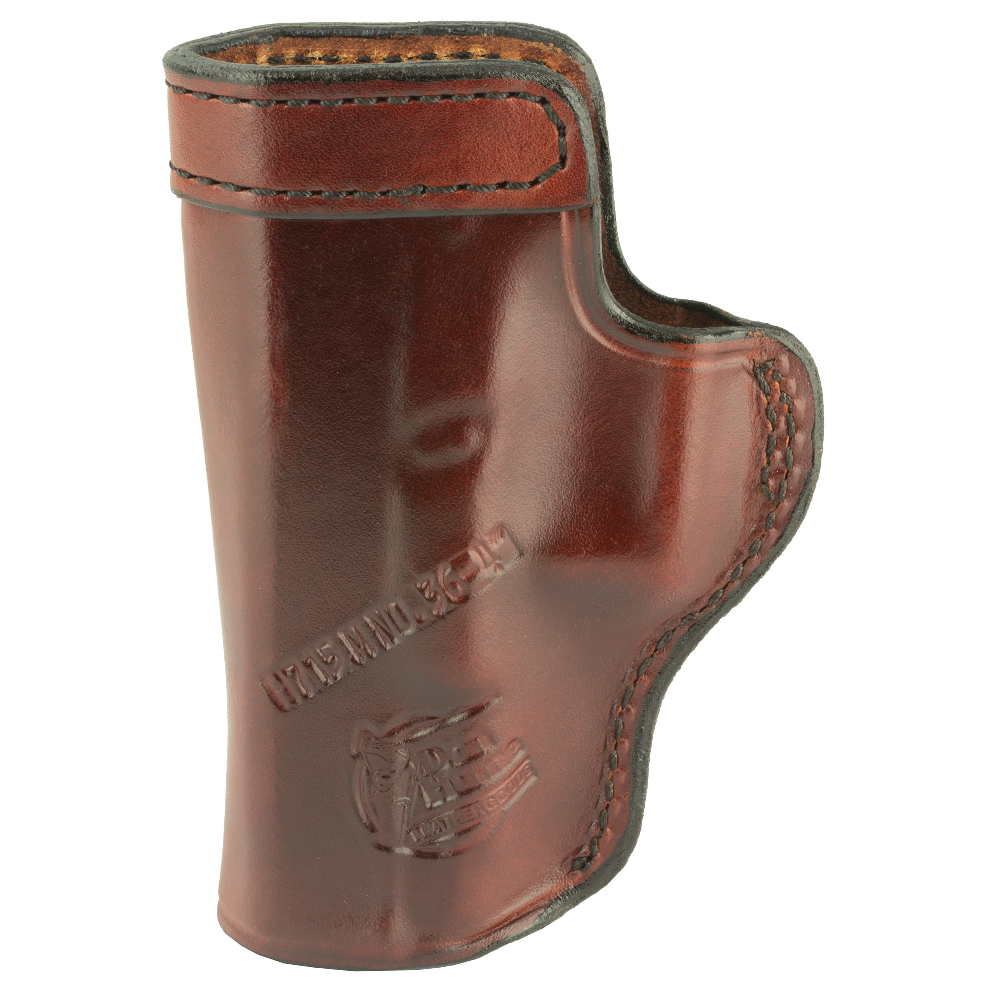 Don Hume Glock 19 Clip On H715M 4″ Right Hand Leather Holster – Brown